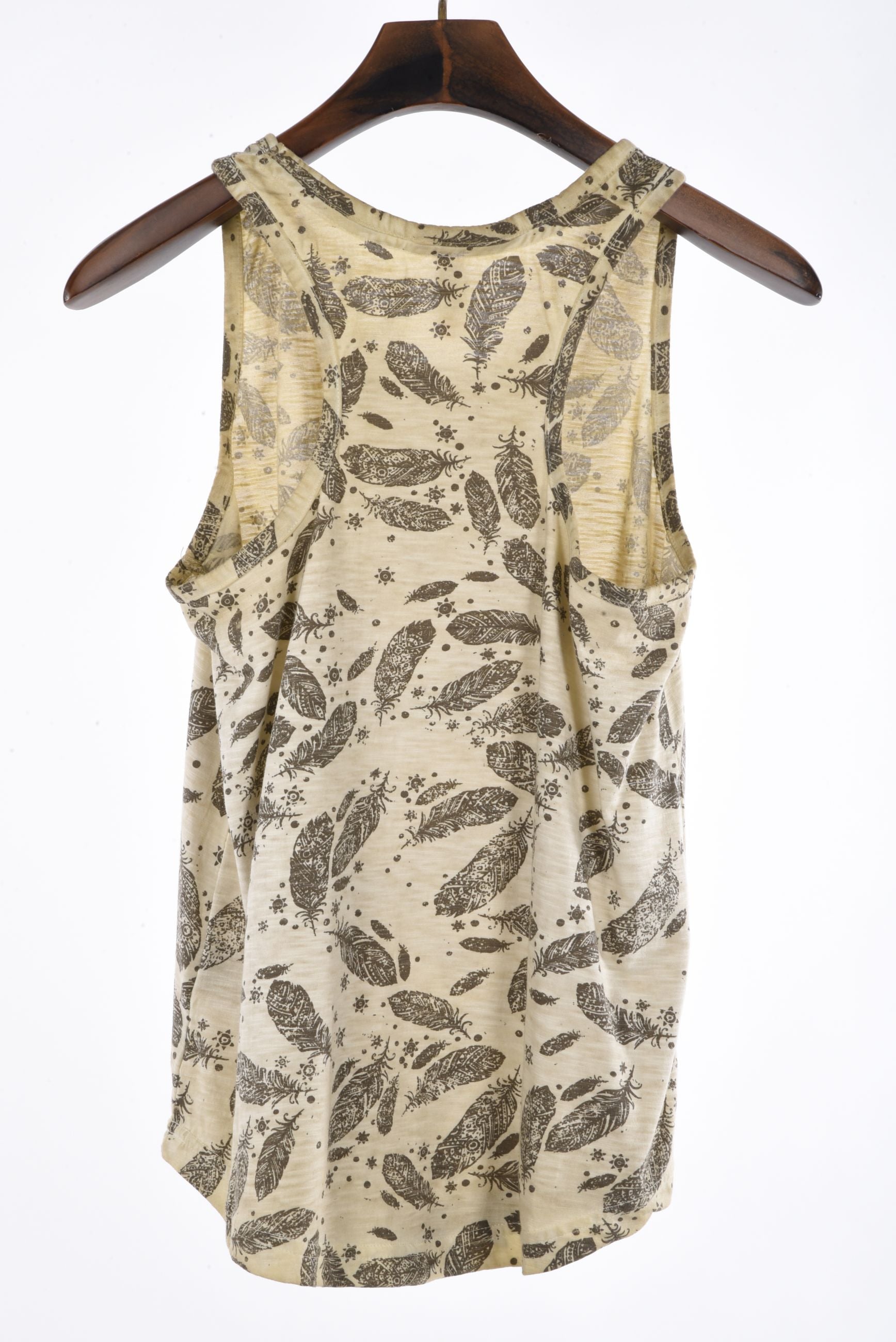 Tove Tank Top feather print