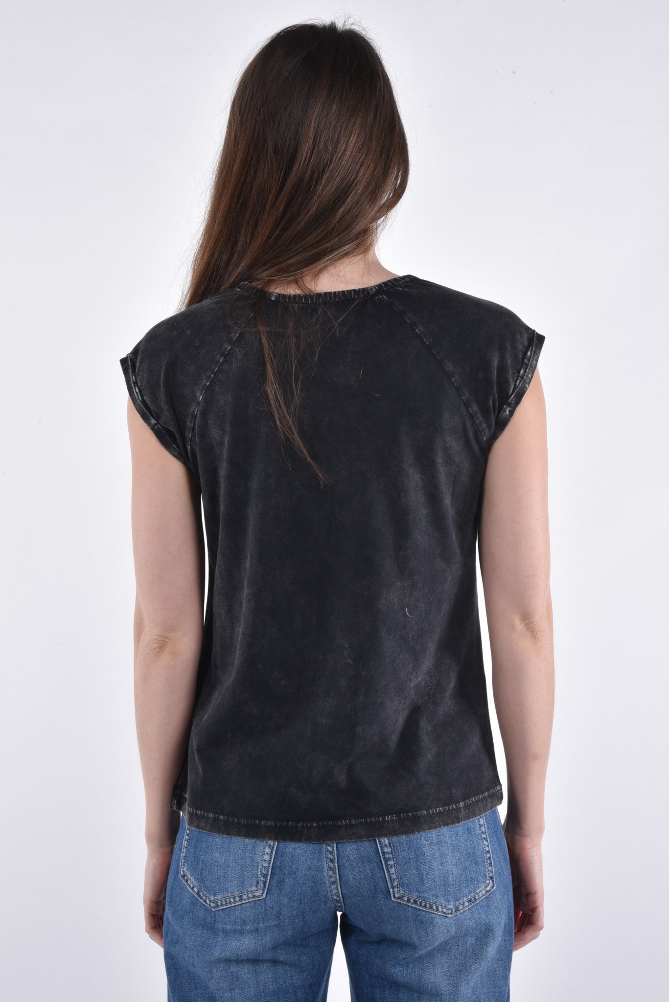 Tropic T-Shirt frill enzyme wash