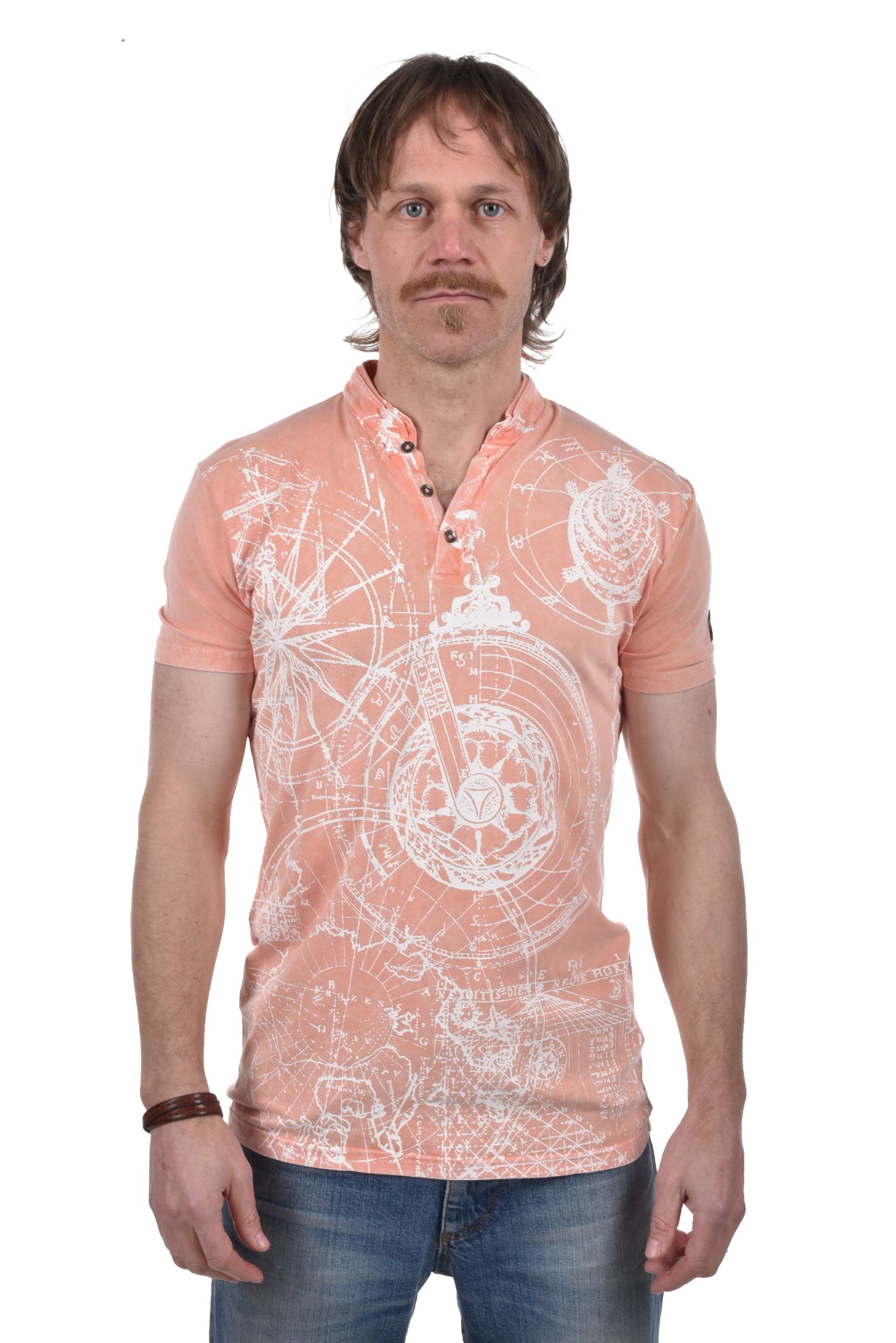 Nixon T-Shirt special neck print
