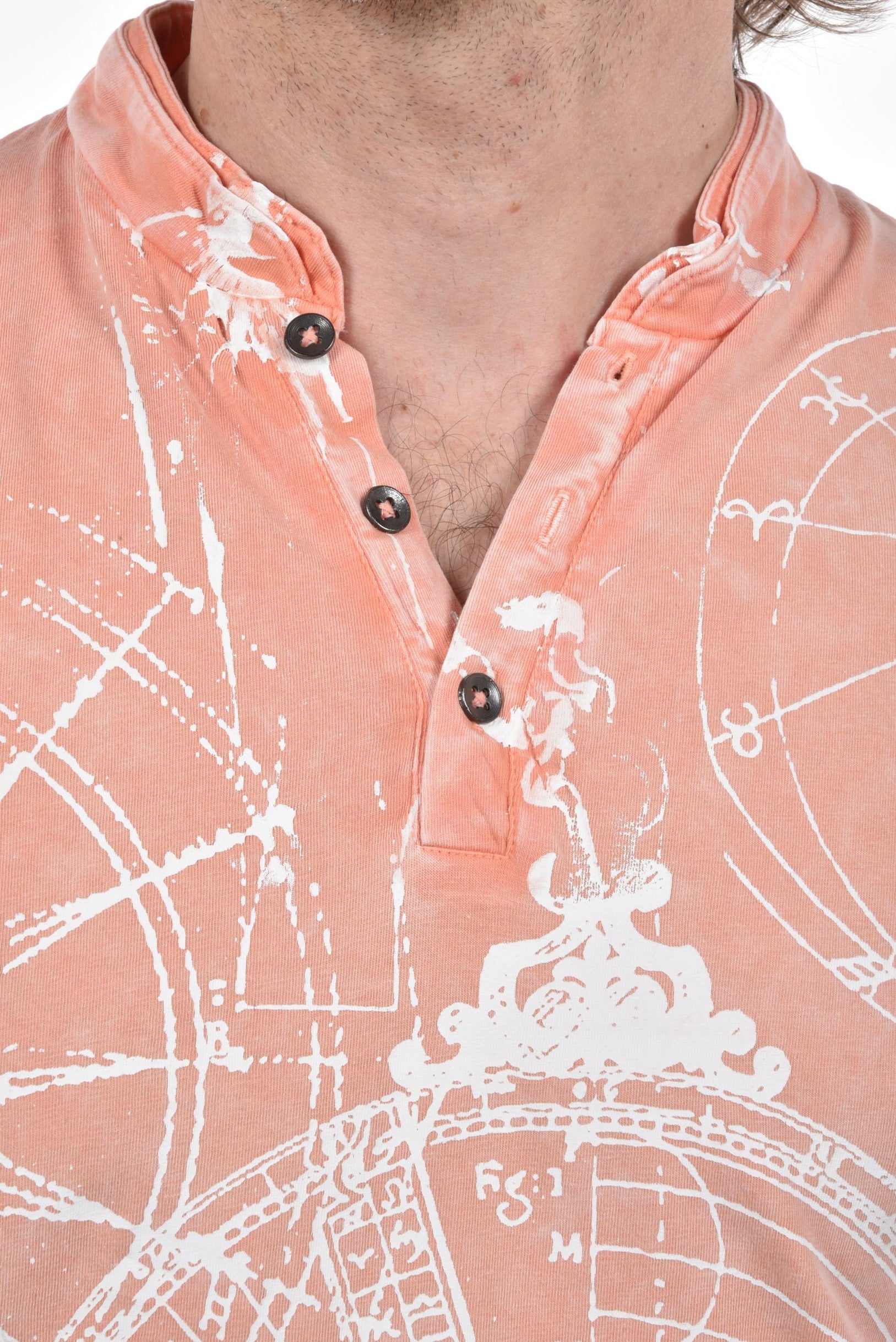Nixon T-Shirt special neck print