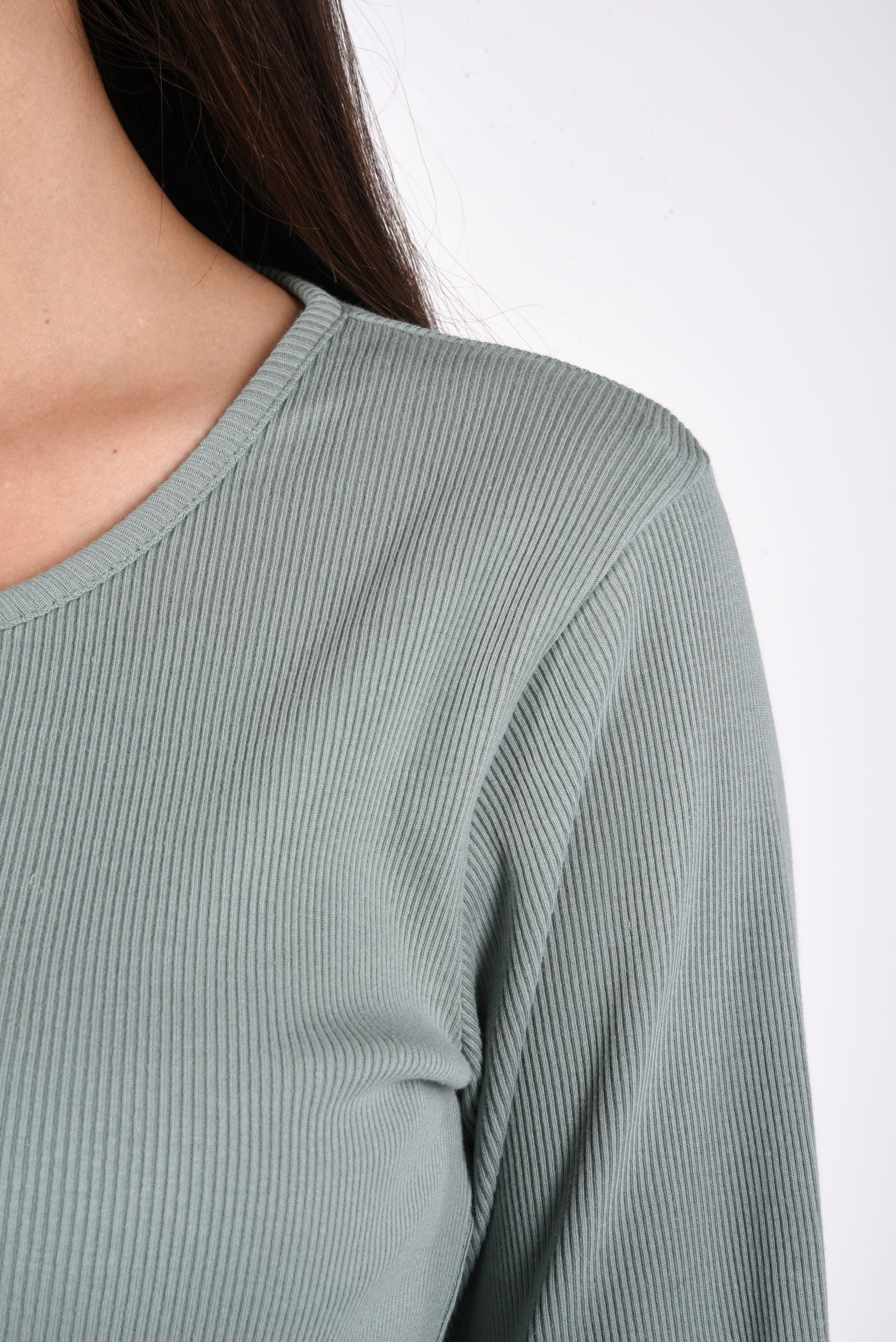 Nia T-Shirt long sleeve rib