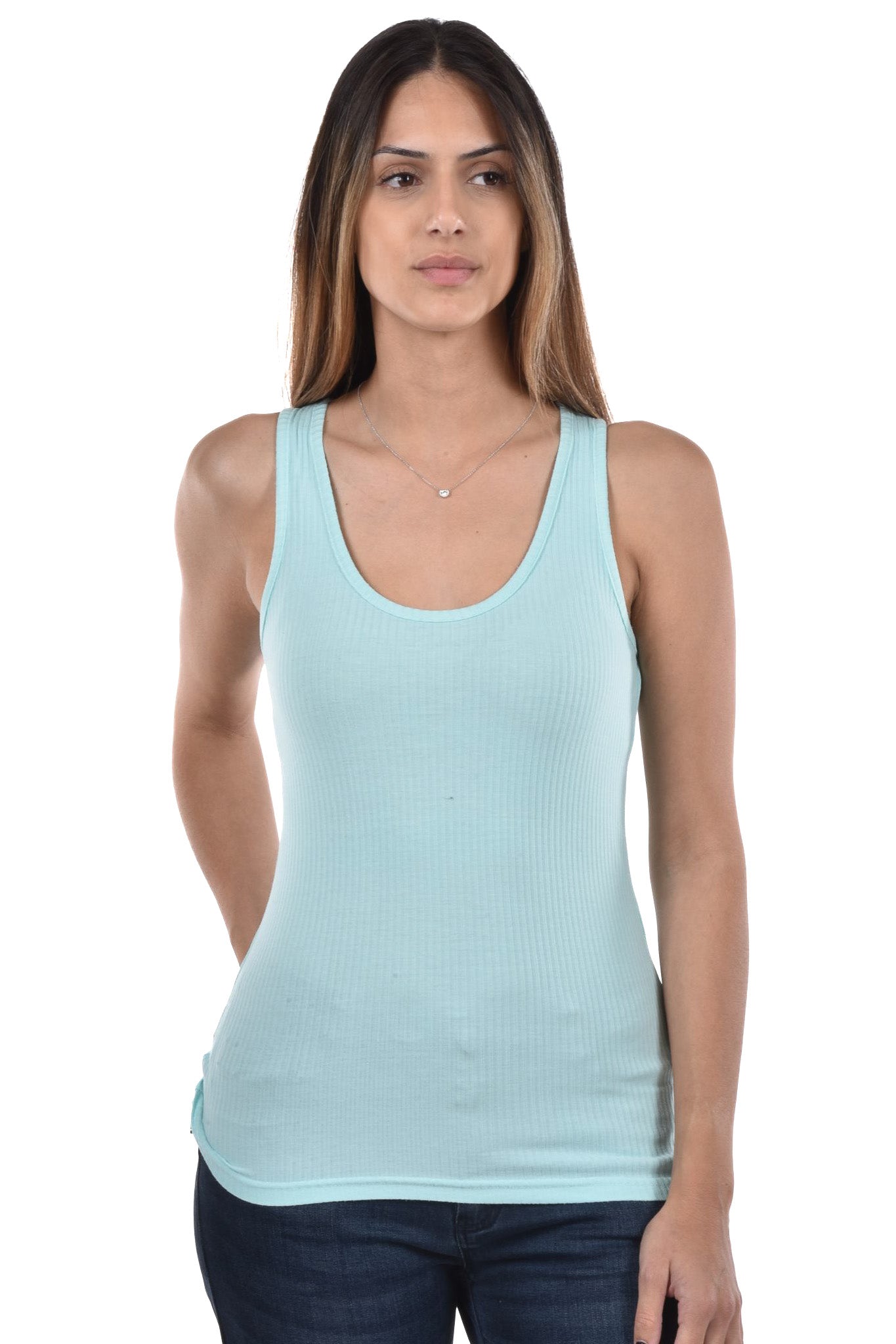 Hafwen Top bamboo rib