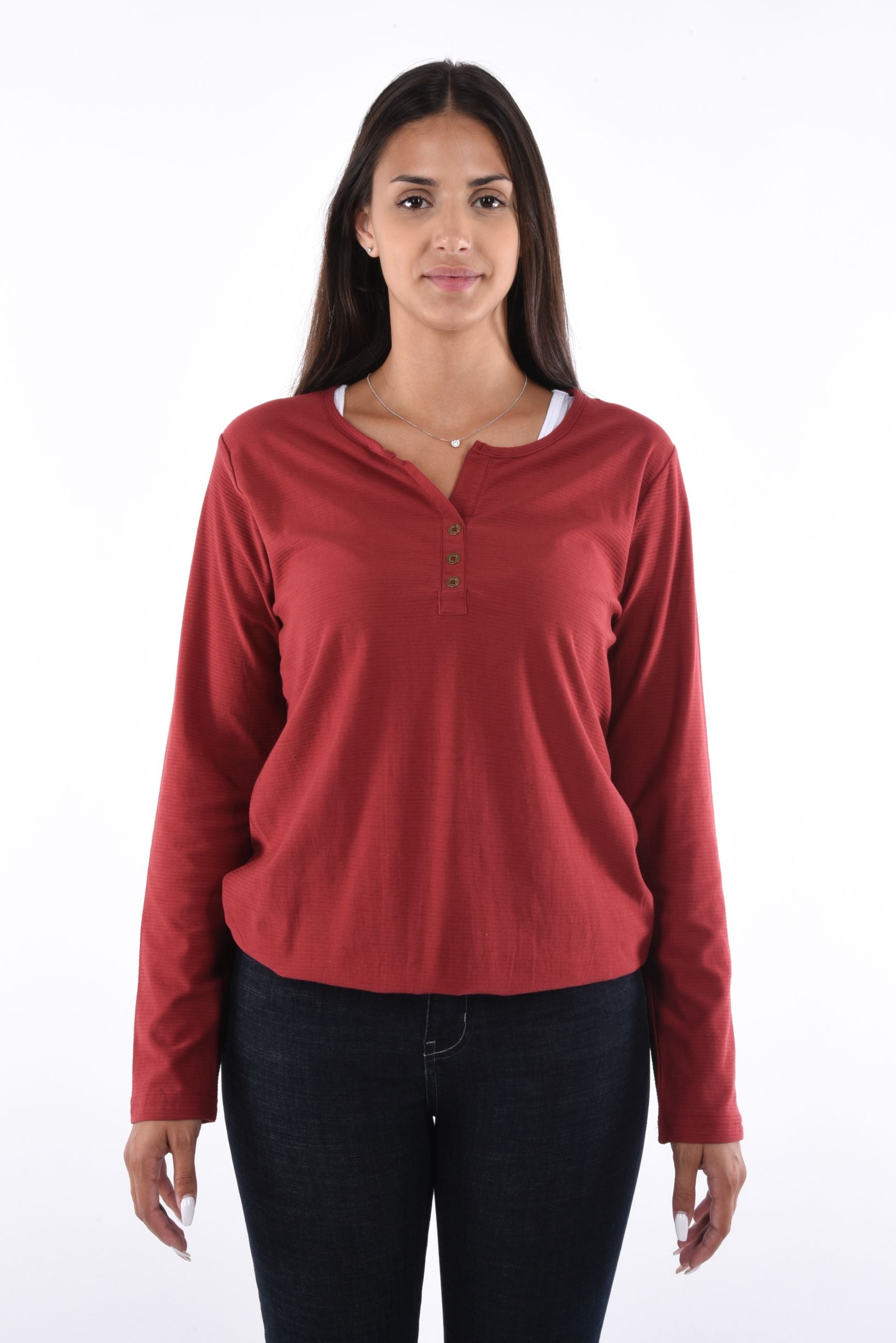 Navanita T-Shirt long sleeves solid