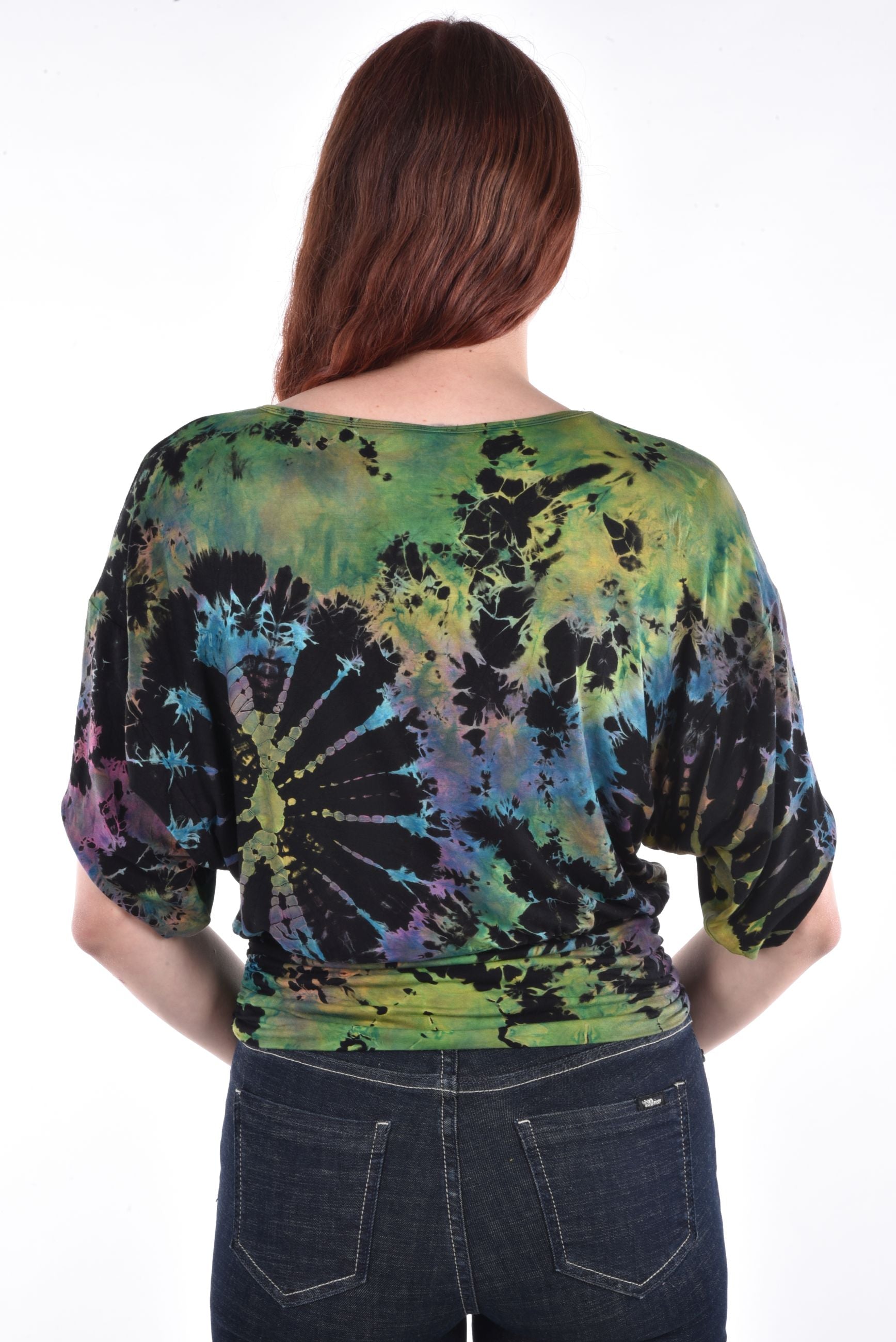 Elia Top batwings tie&dye