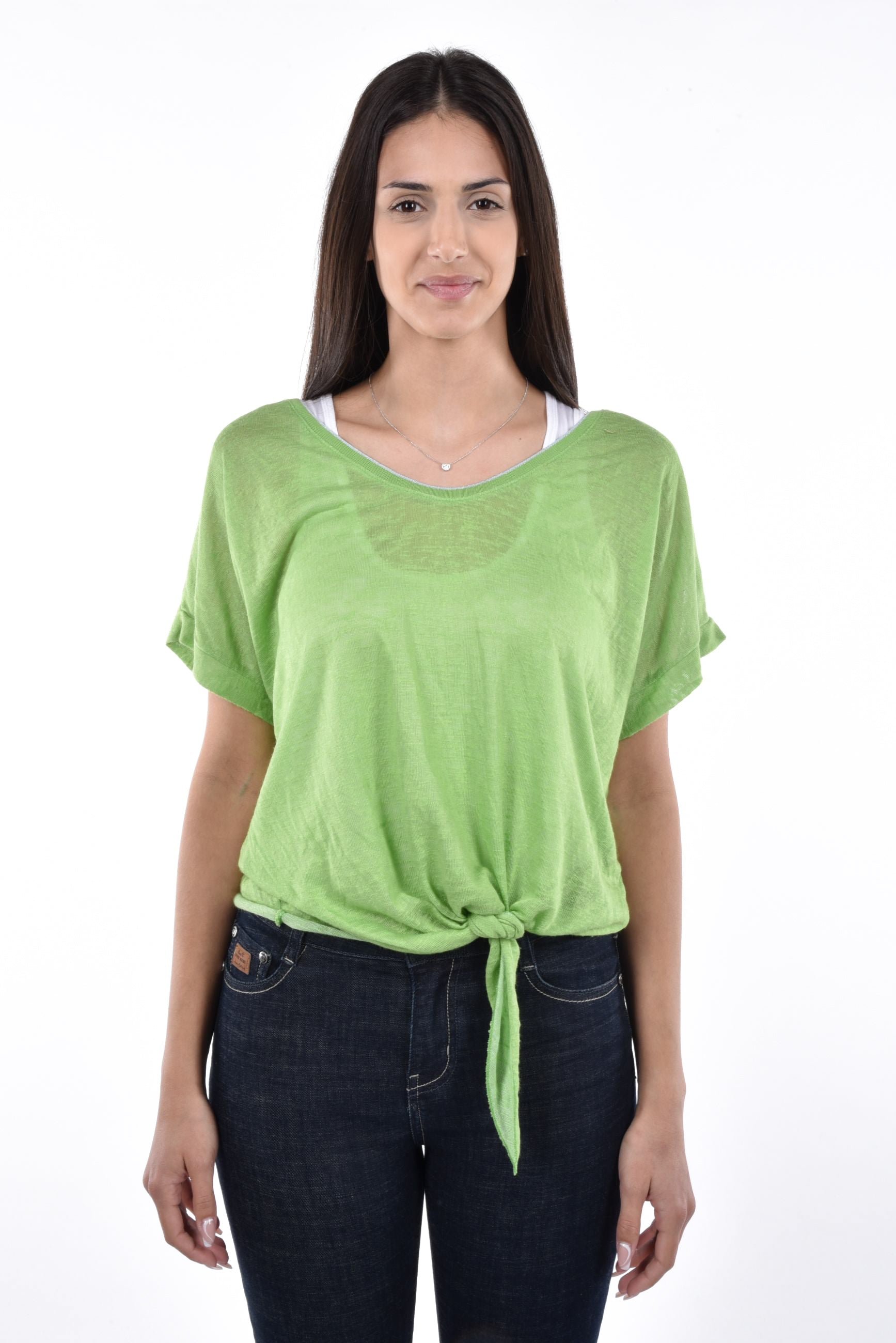 Miluza T-Shirt knotted