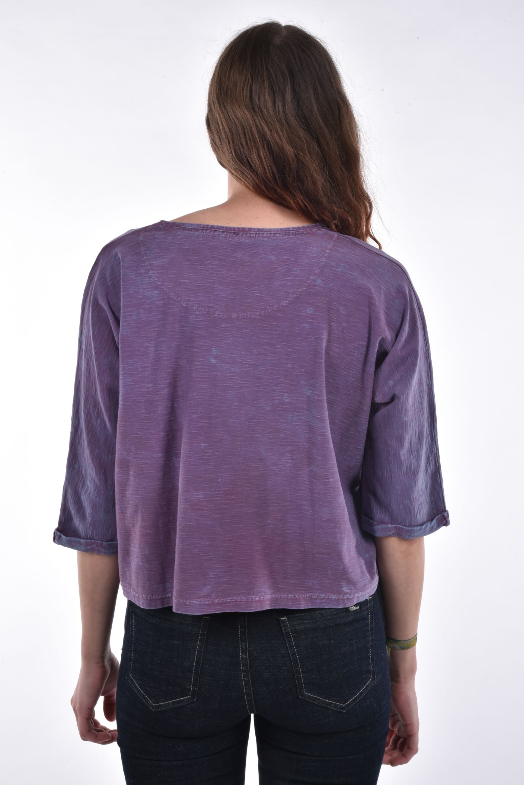 Noida T-Shirt long sleeves cropped