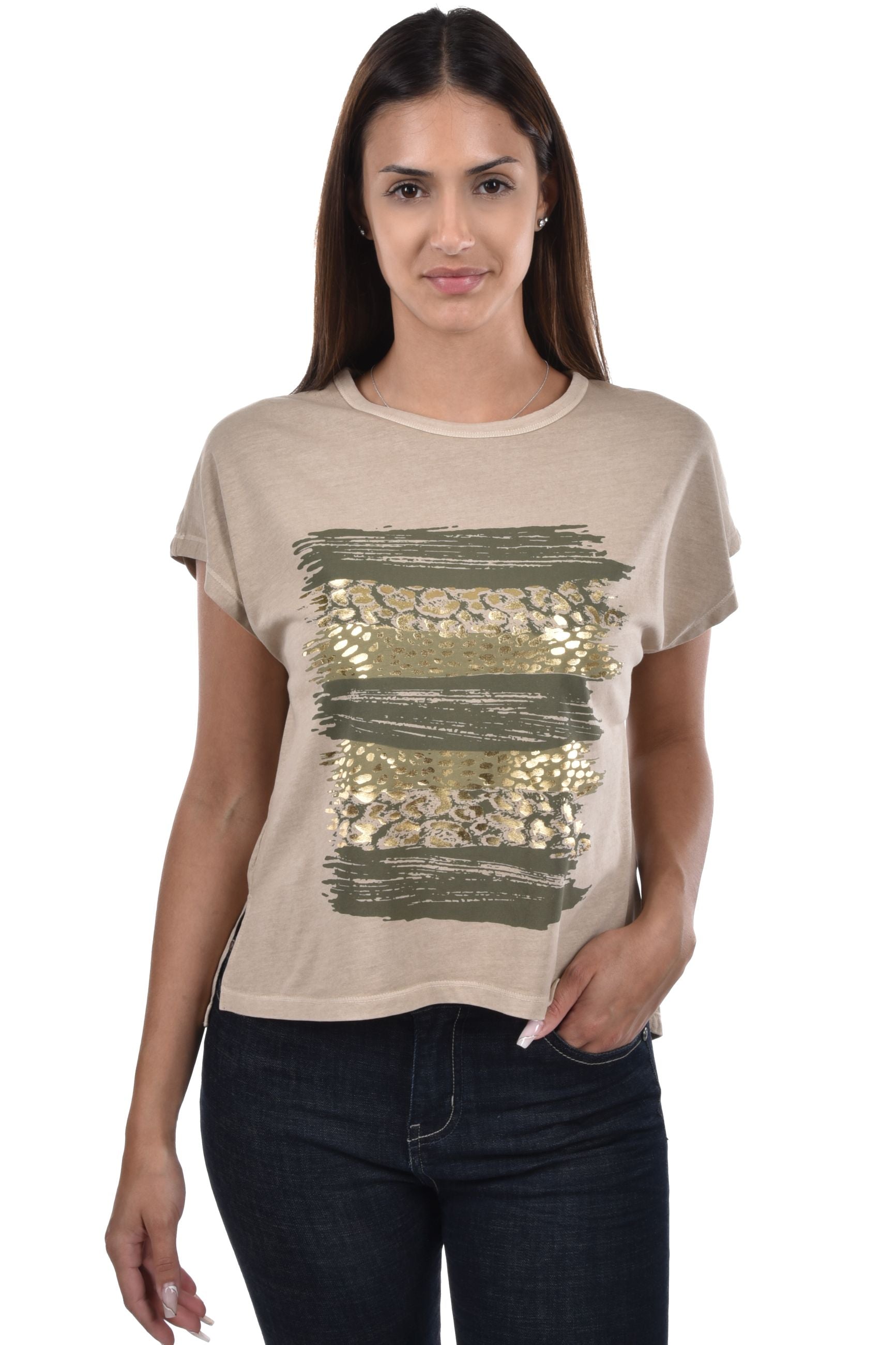 Nippon T-Shirt boxy print
