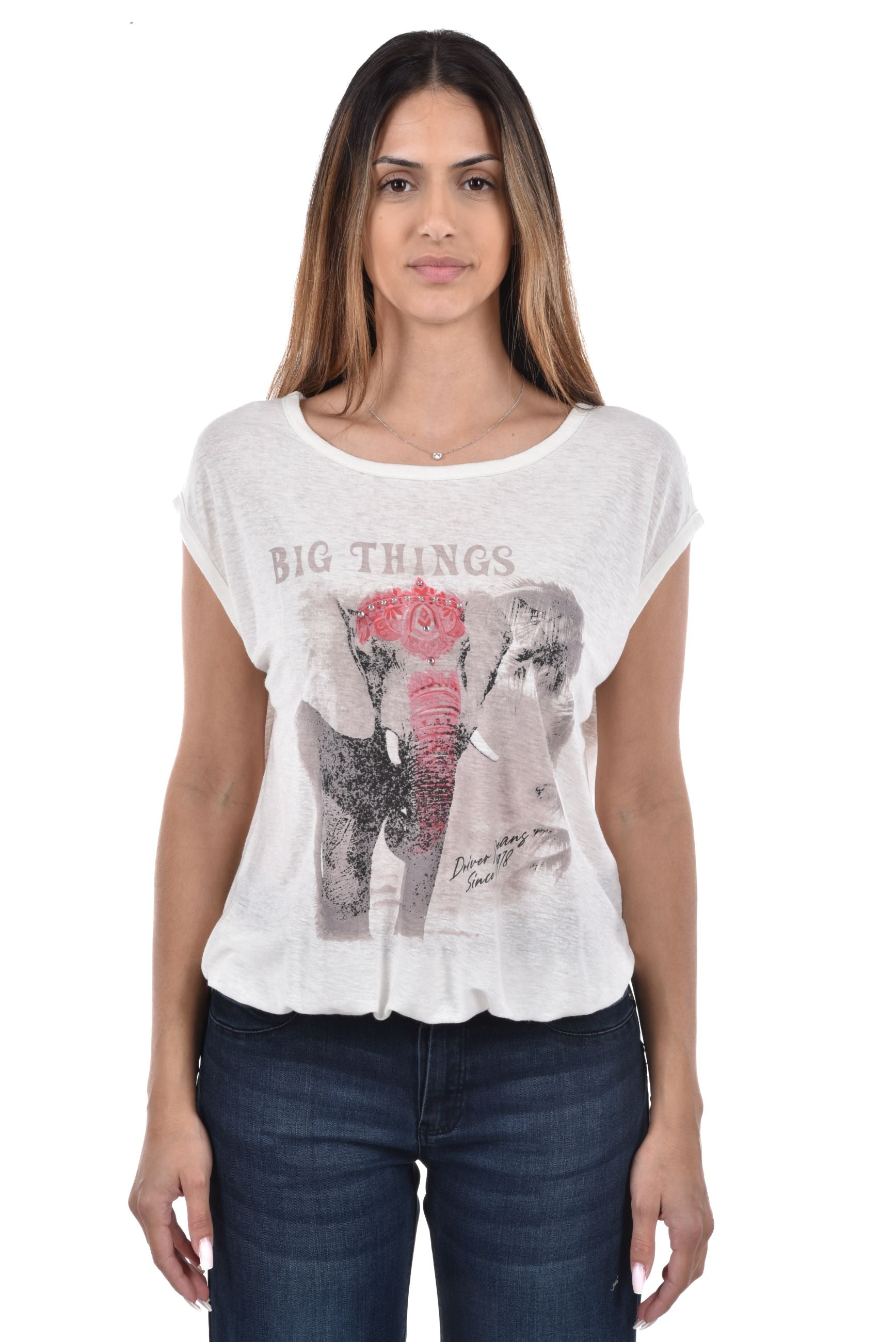 Natascha T-Shirt linen print