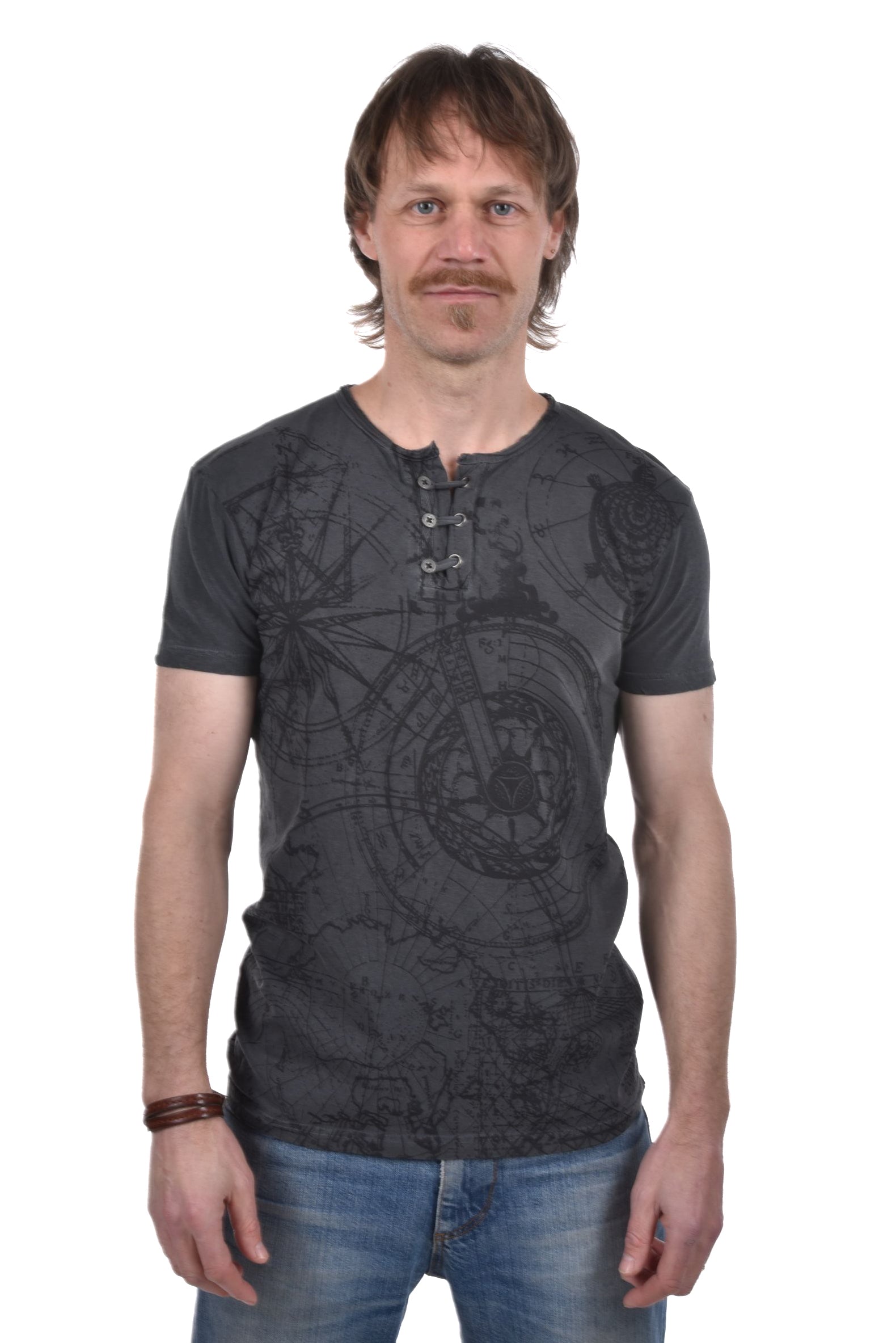 Oakland T-Shirt linen&print
