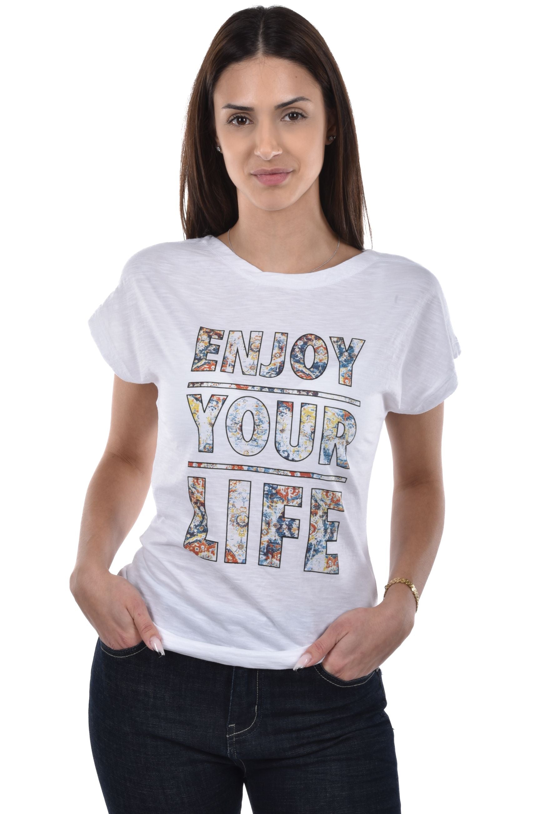 Tiffany T-Shirt boat neck