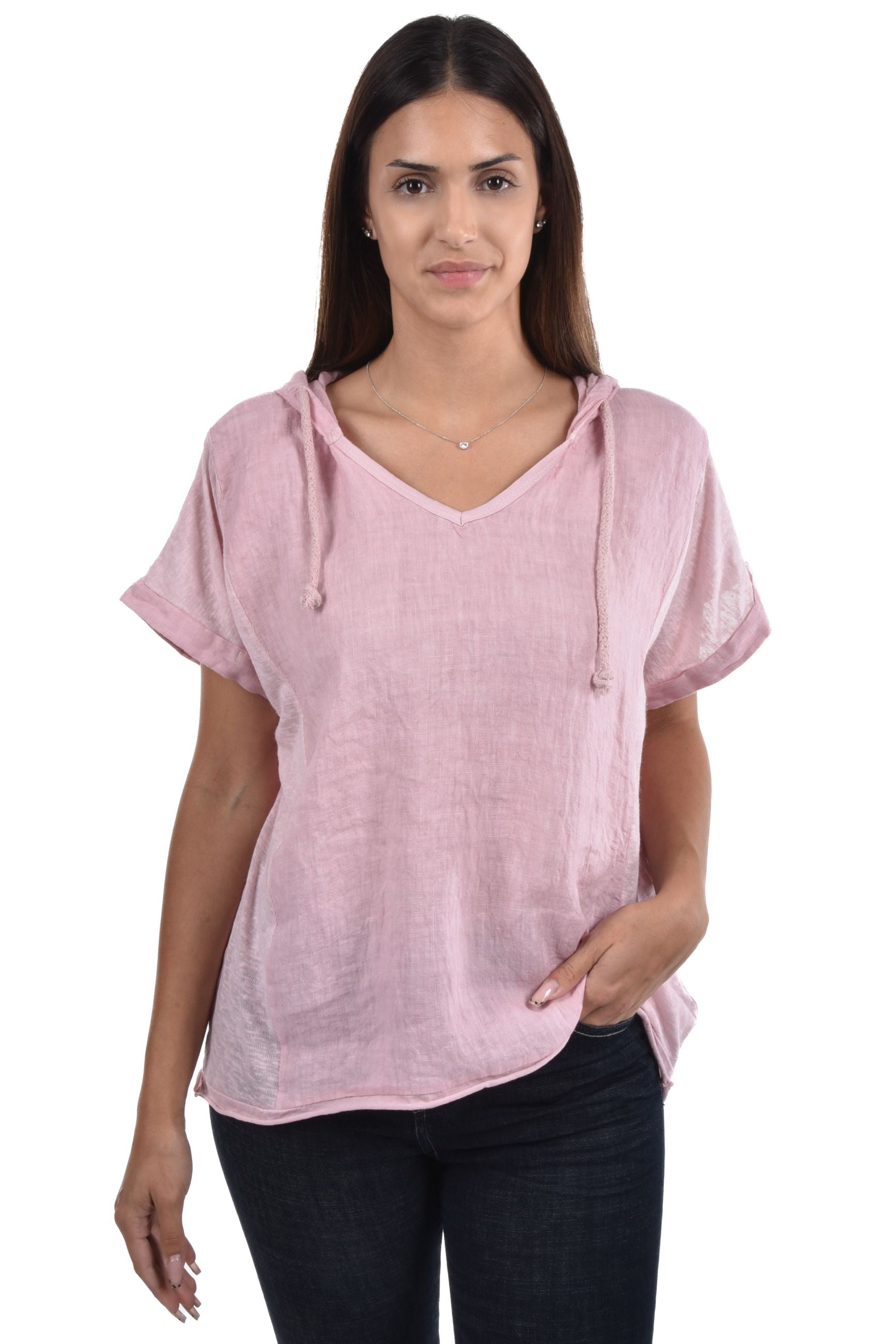 Malena T-Shirt boxy plain