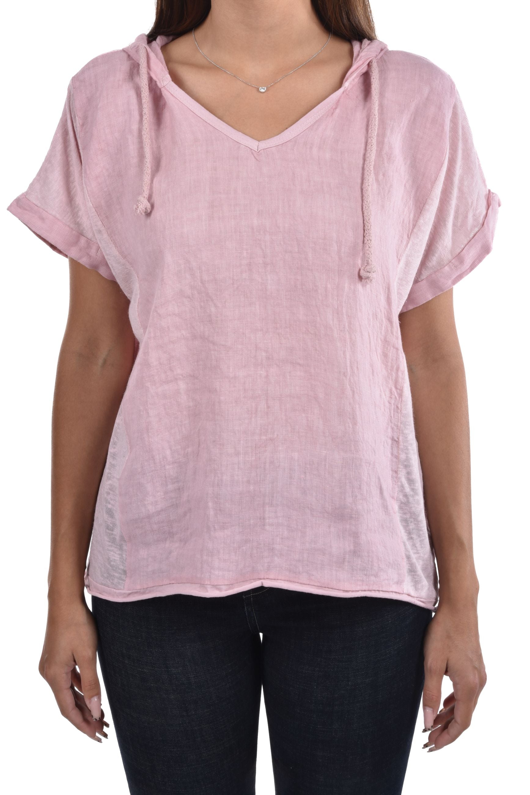 Malena T-Shirt boxy plain