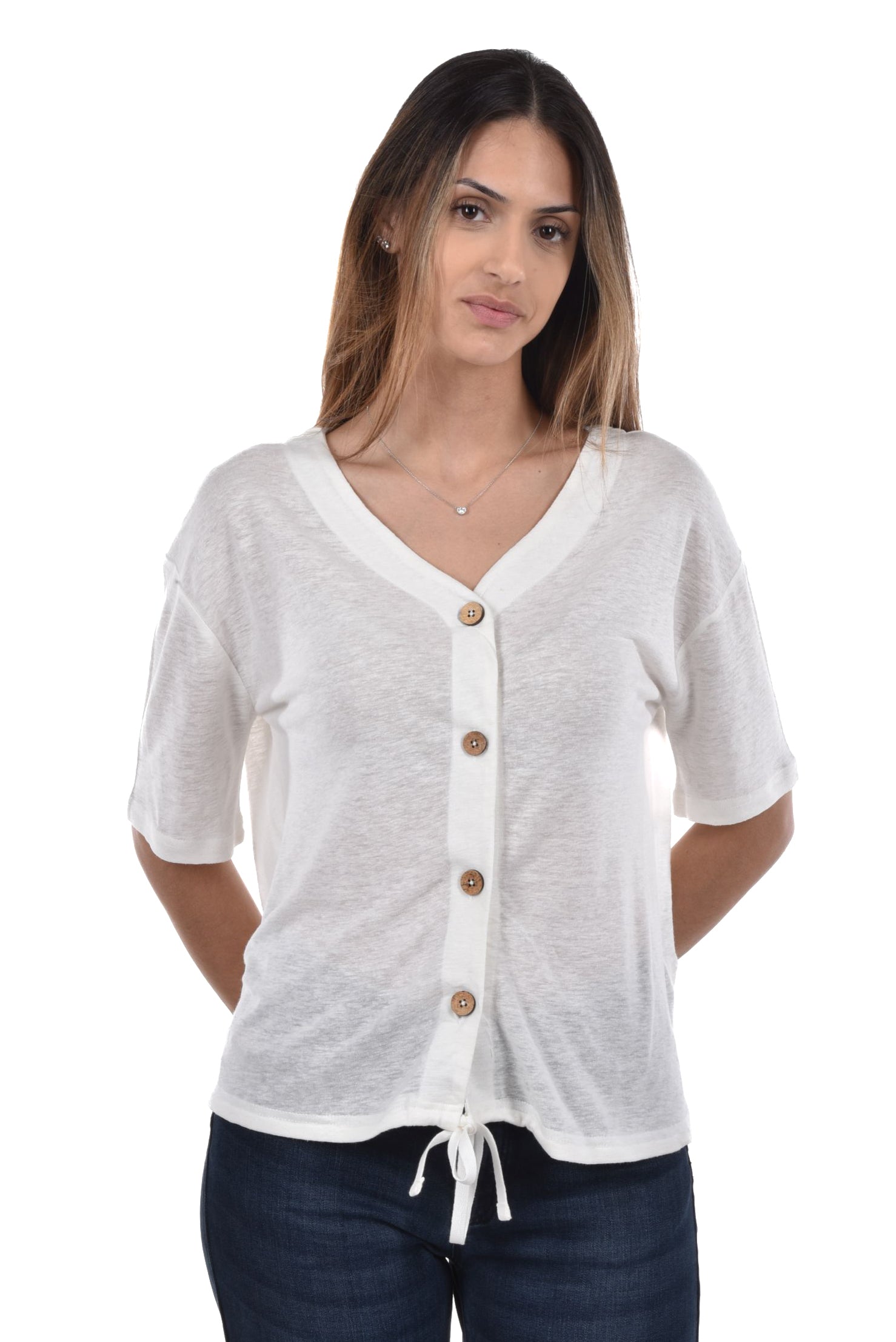 Sienna Cardigan linen