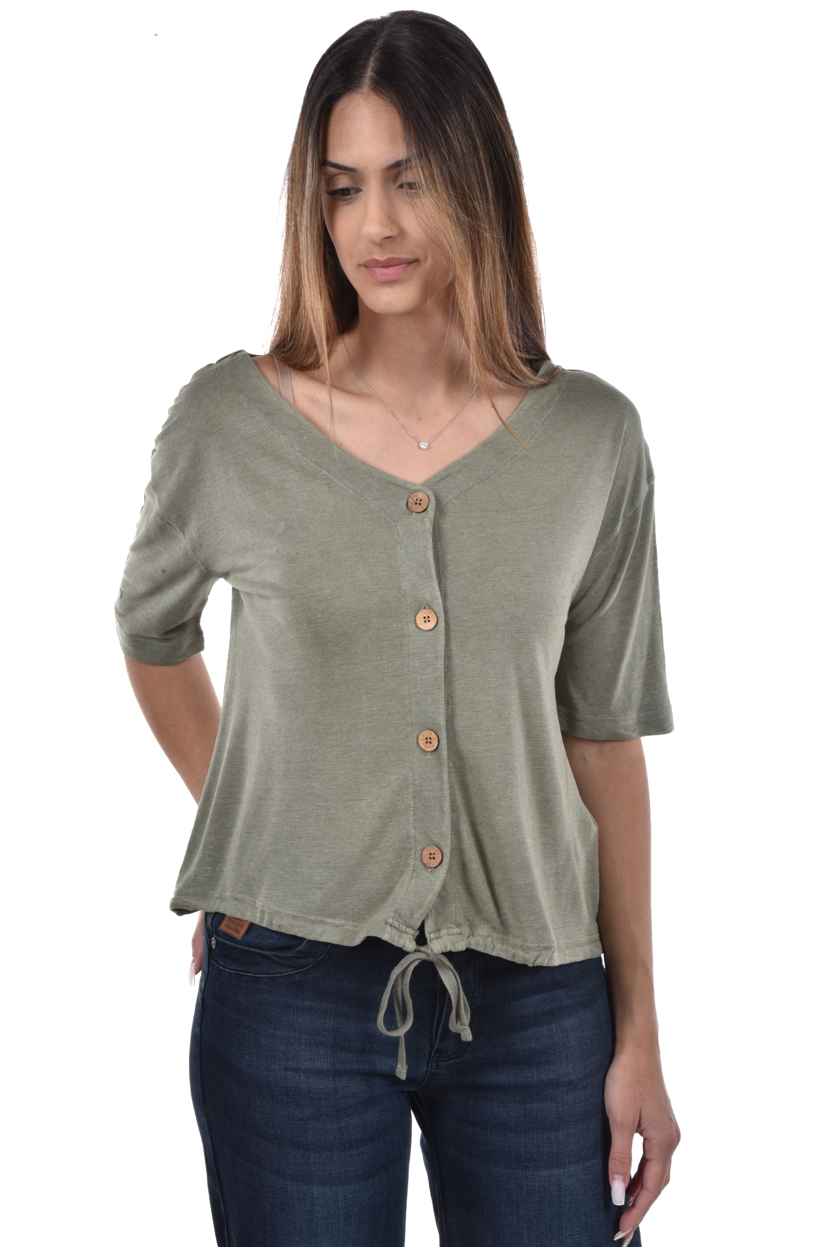 Sienna Cardigan linen