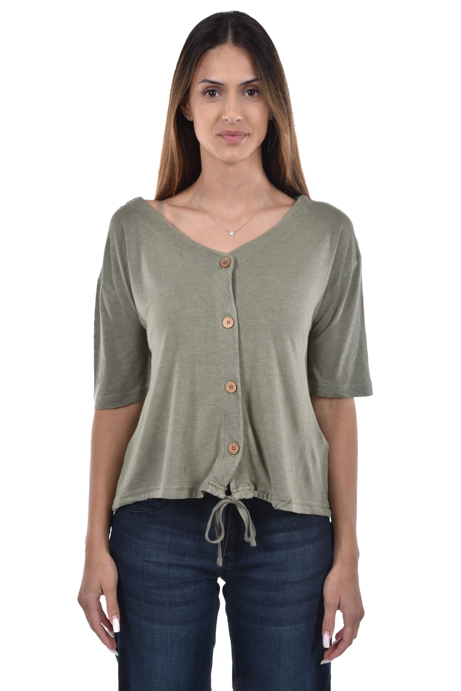 Sienna Cardigan linen