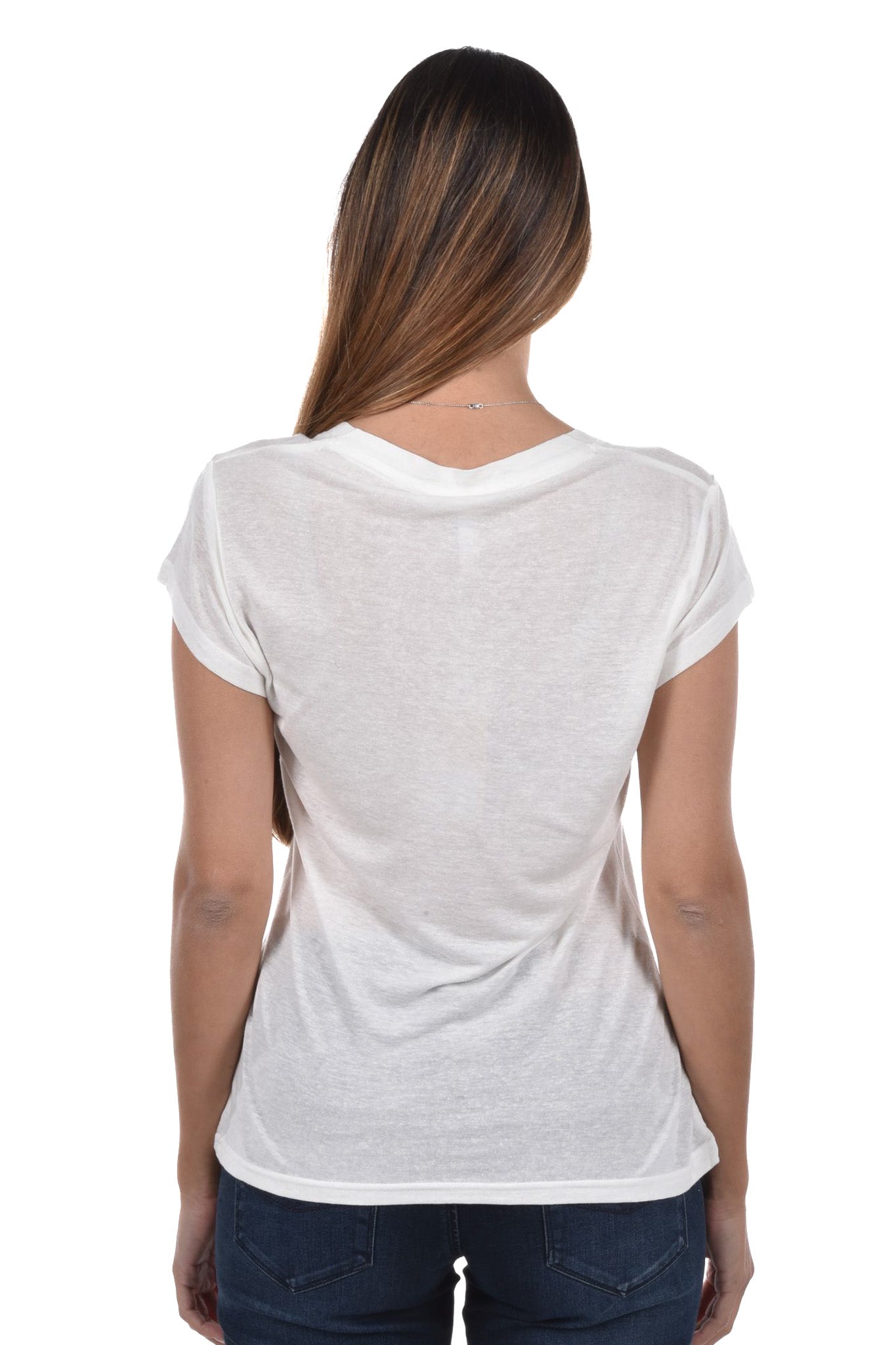 Narin T-Shirt V-Neck linen