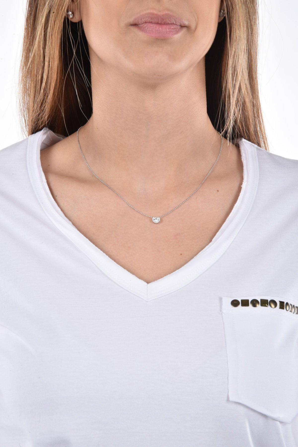 Taliza T-Shirt V-Neck pocket