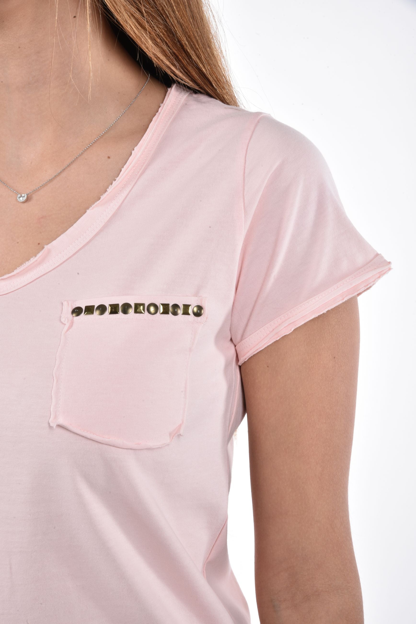 Taliza T-Shirt V-Neck pocket