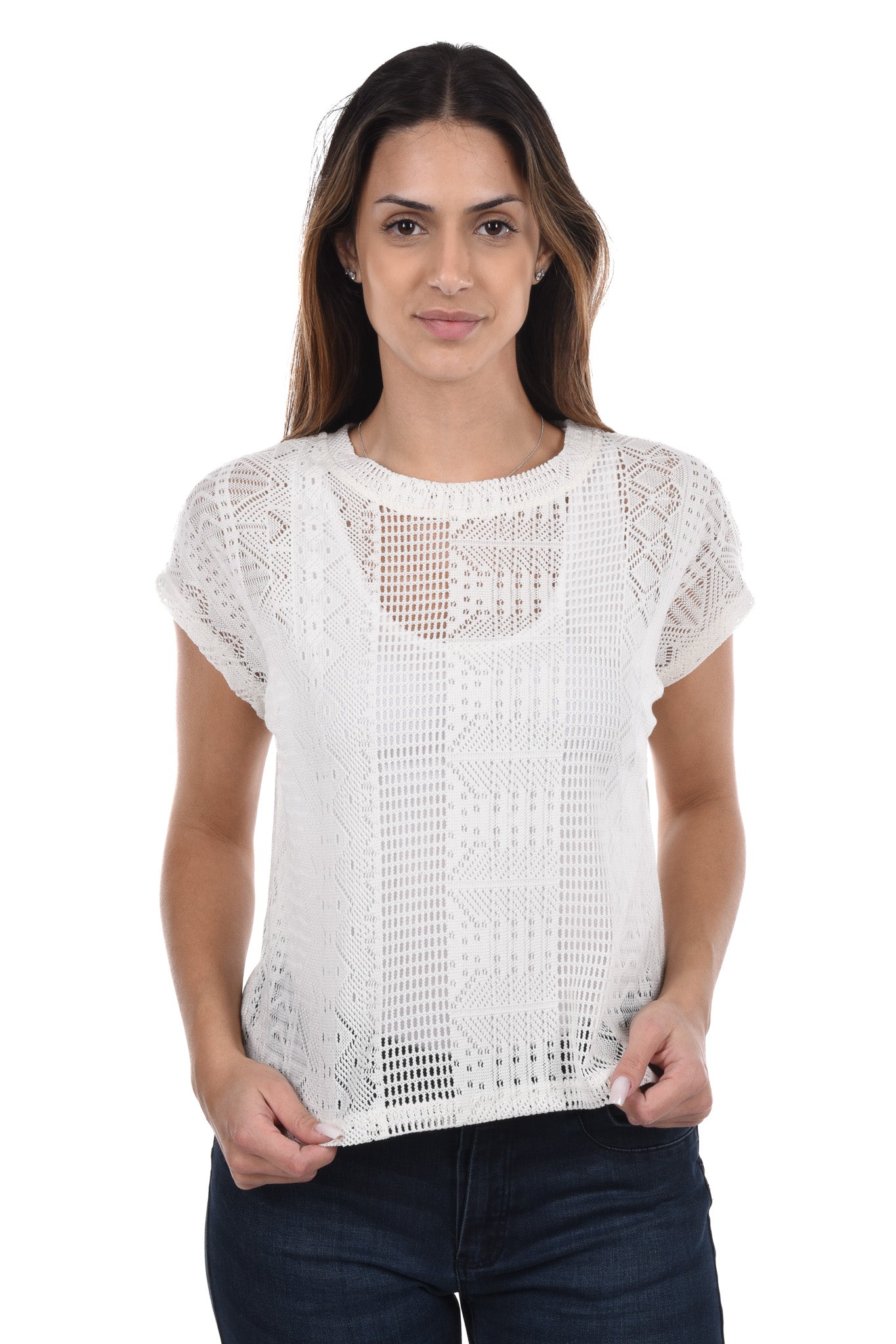 Suela T-Shirt boxy ajour