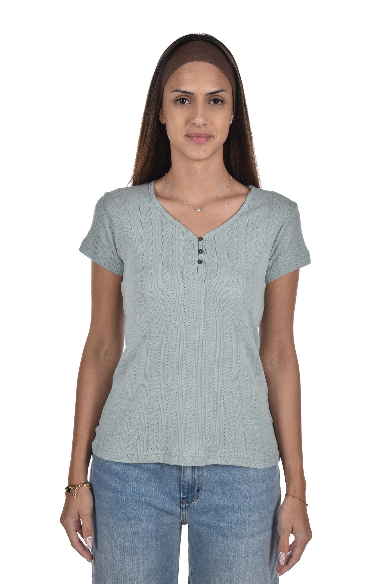 Tale T-Shirt pointelle