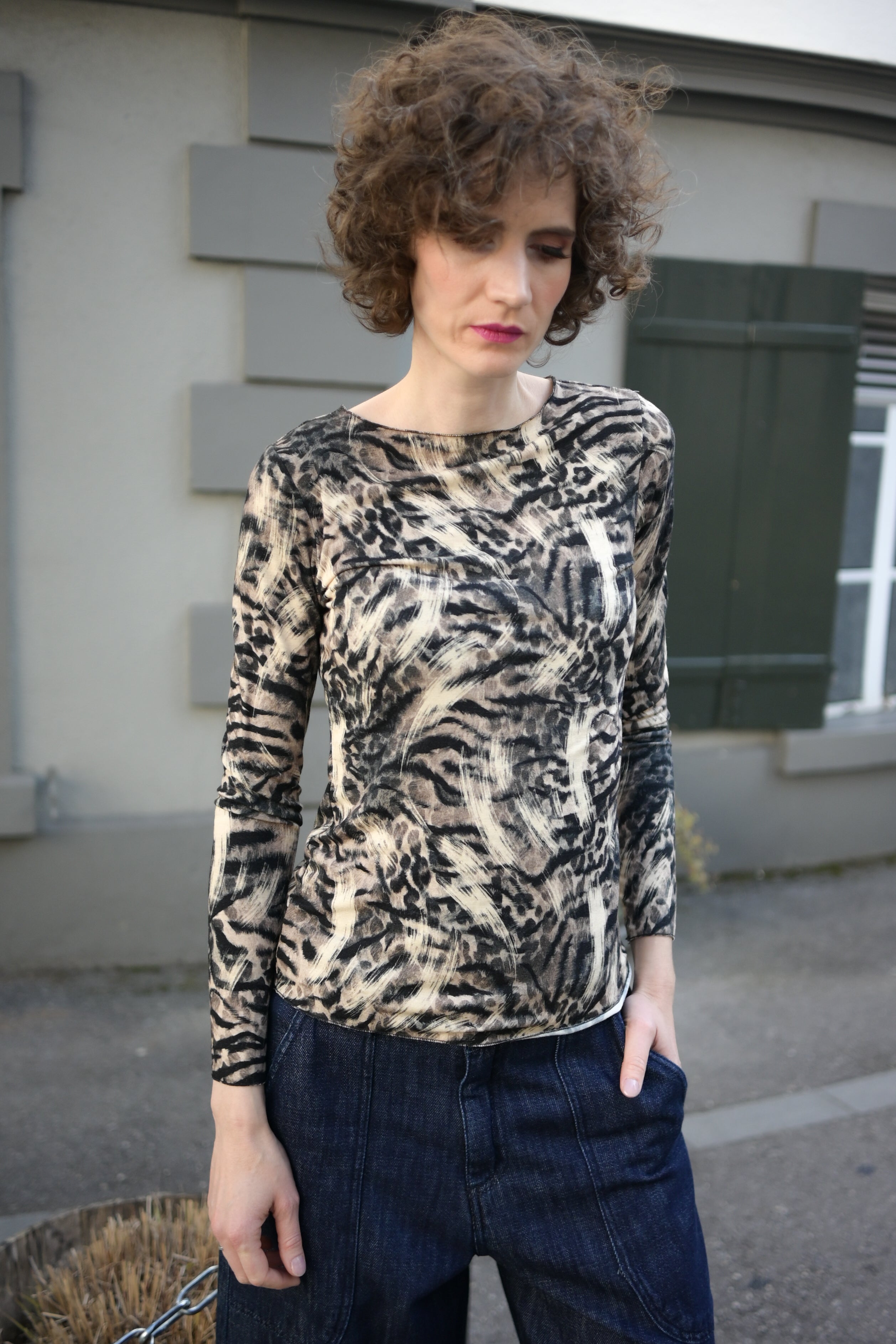 Malam T-Shirt printed flower