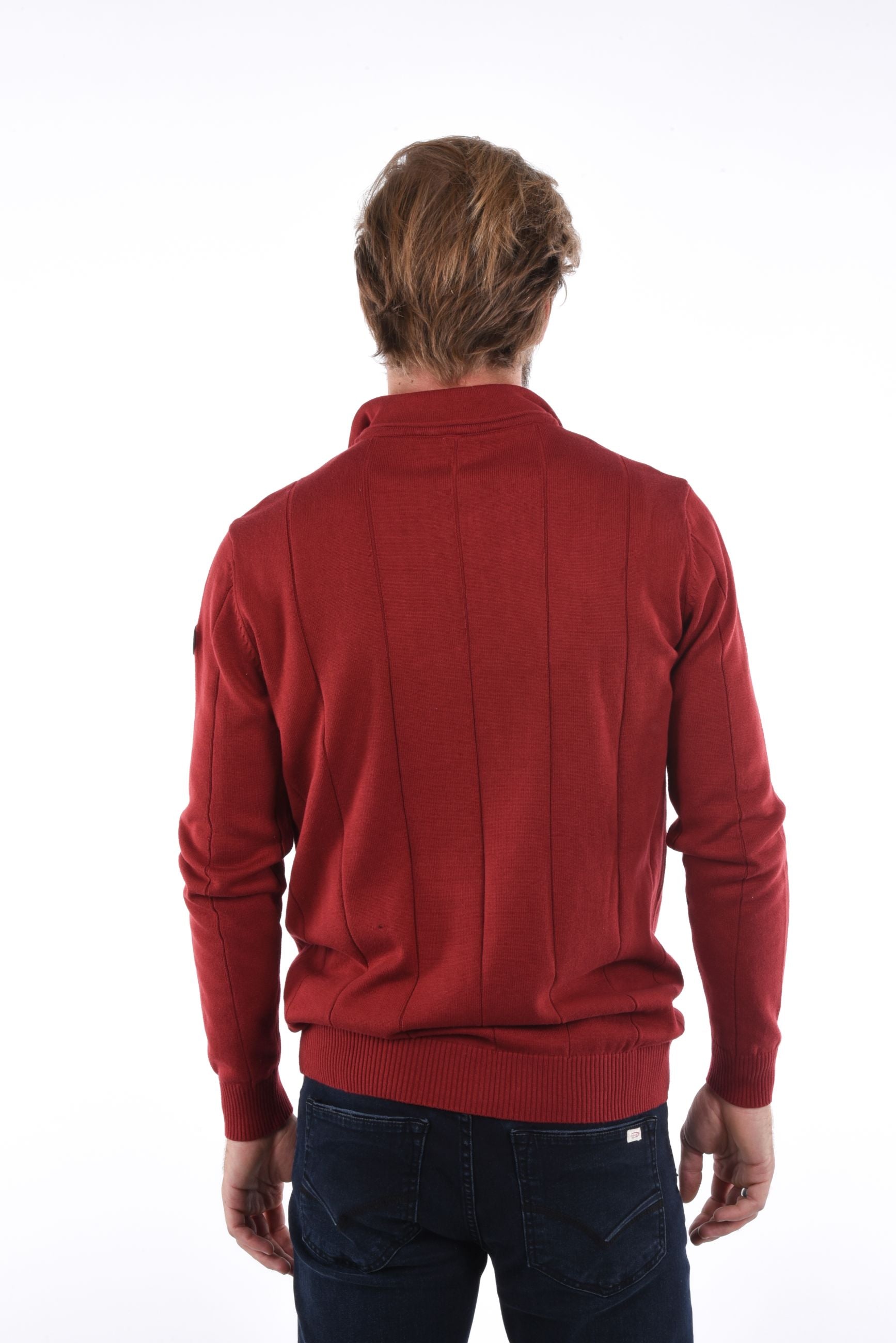 Carson Pullover double collar
