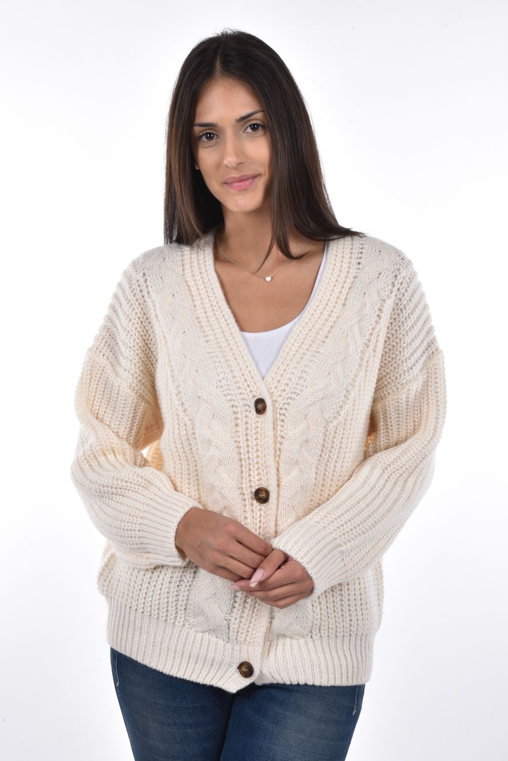 Grand Cardigan big knit