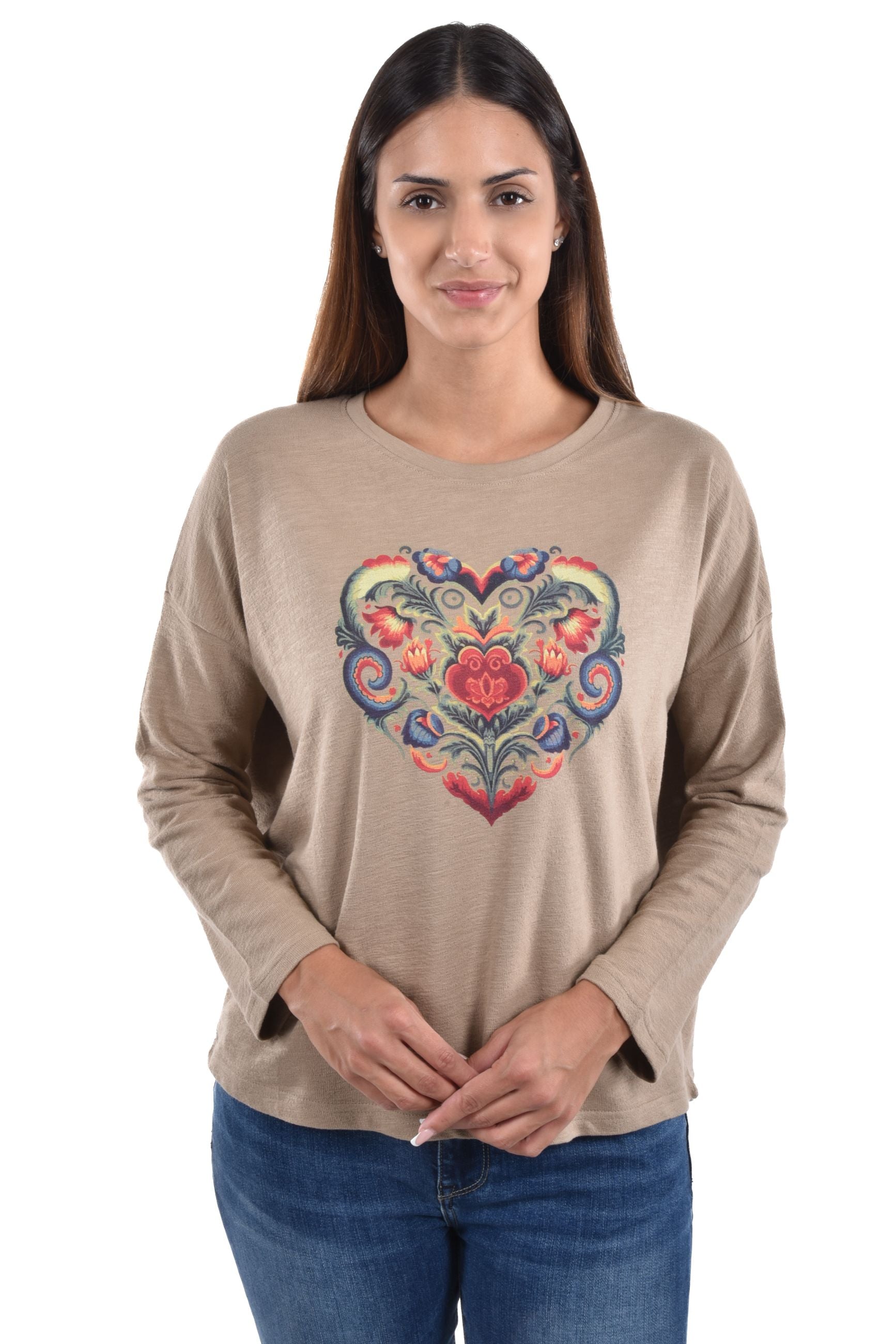 Nini Pullover loose fit & print
