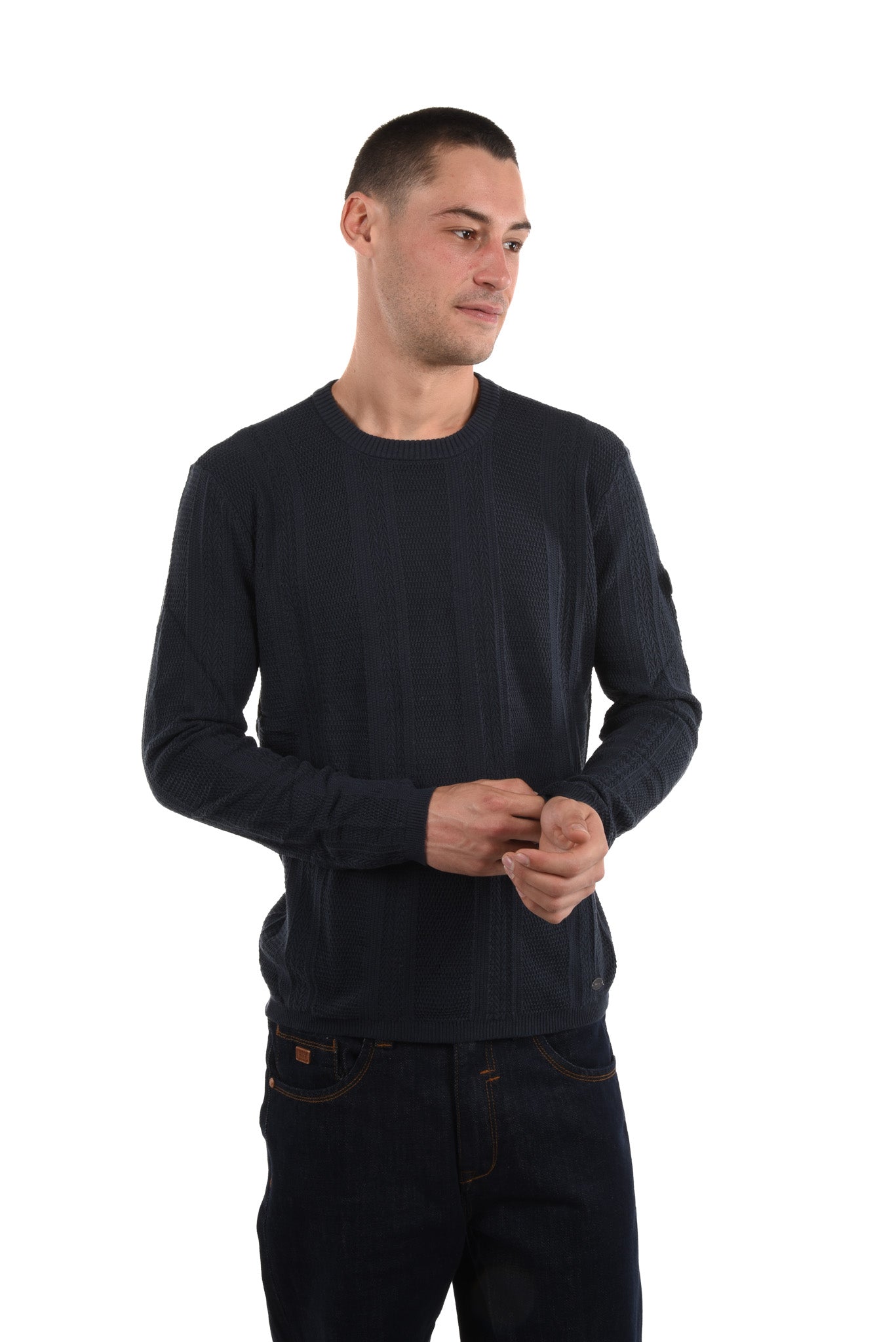Chambers Pullover jacquard stripes