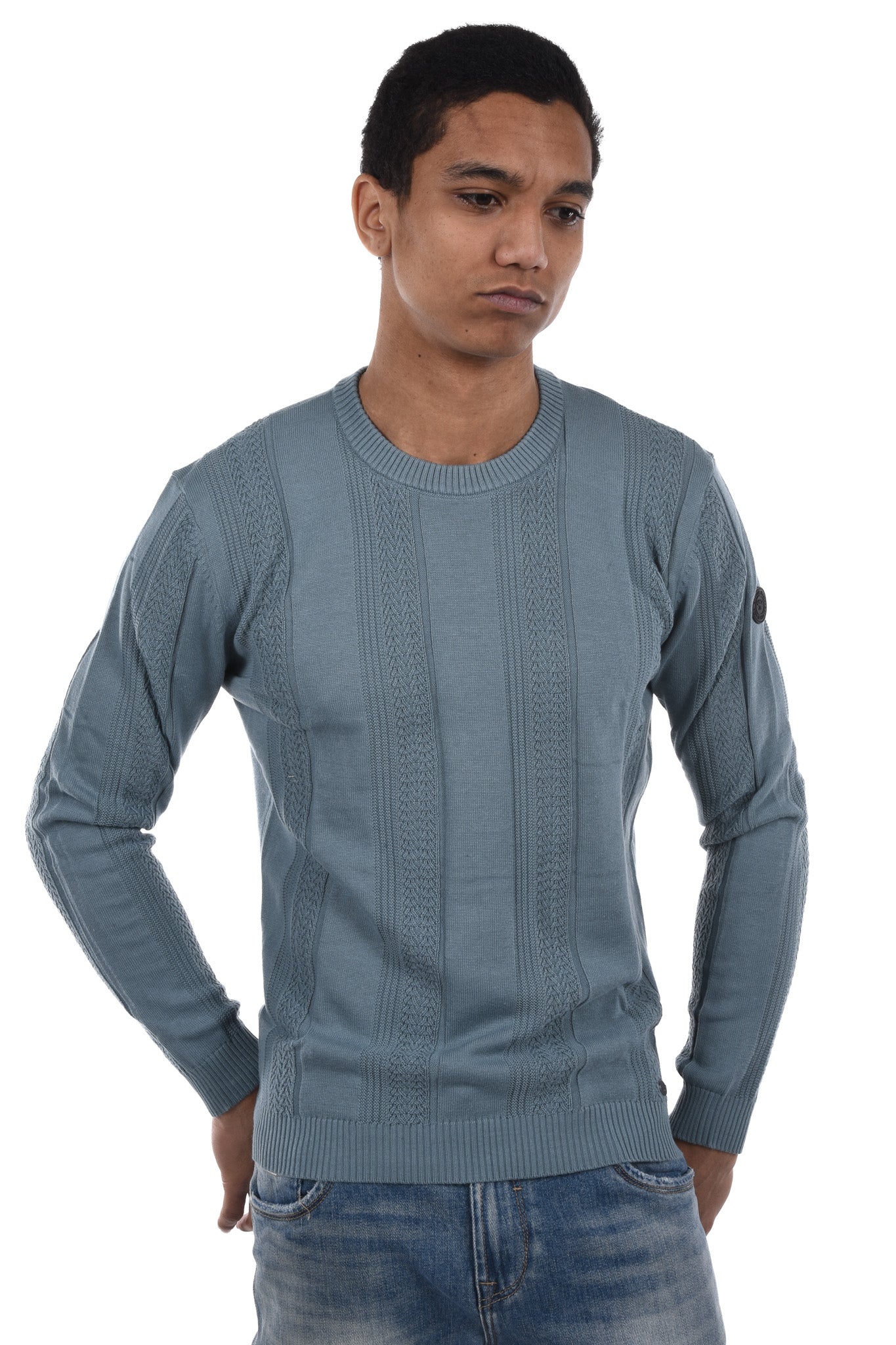Chambers Pullover jacquard stripes