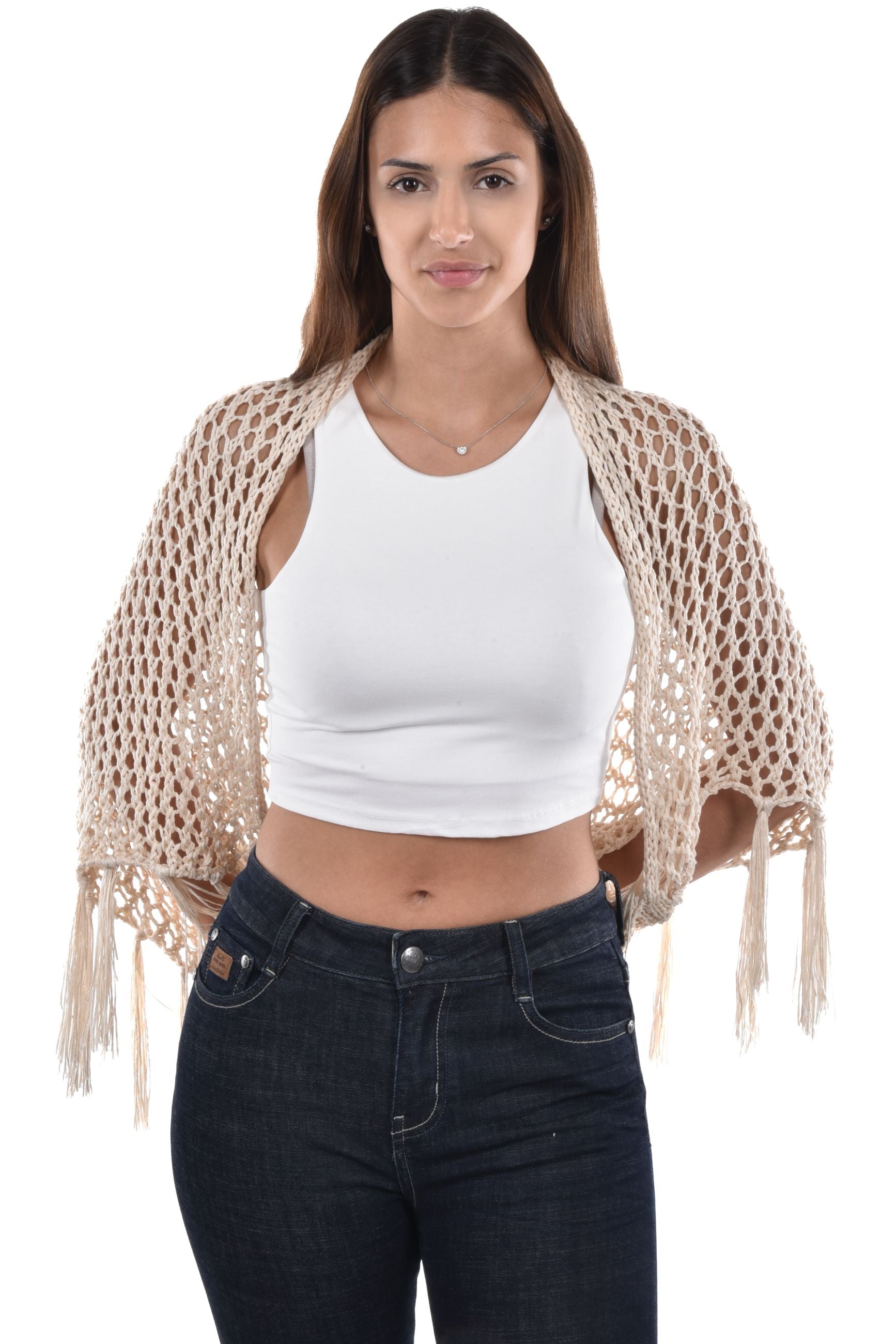 Crista Cardigan fringes