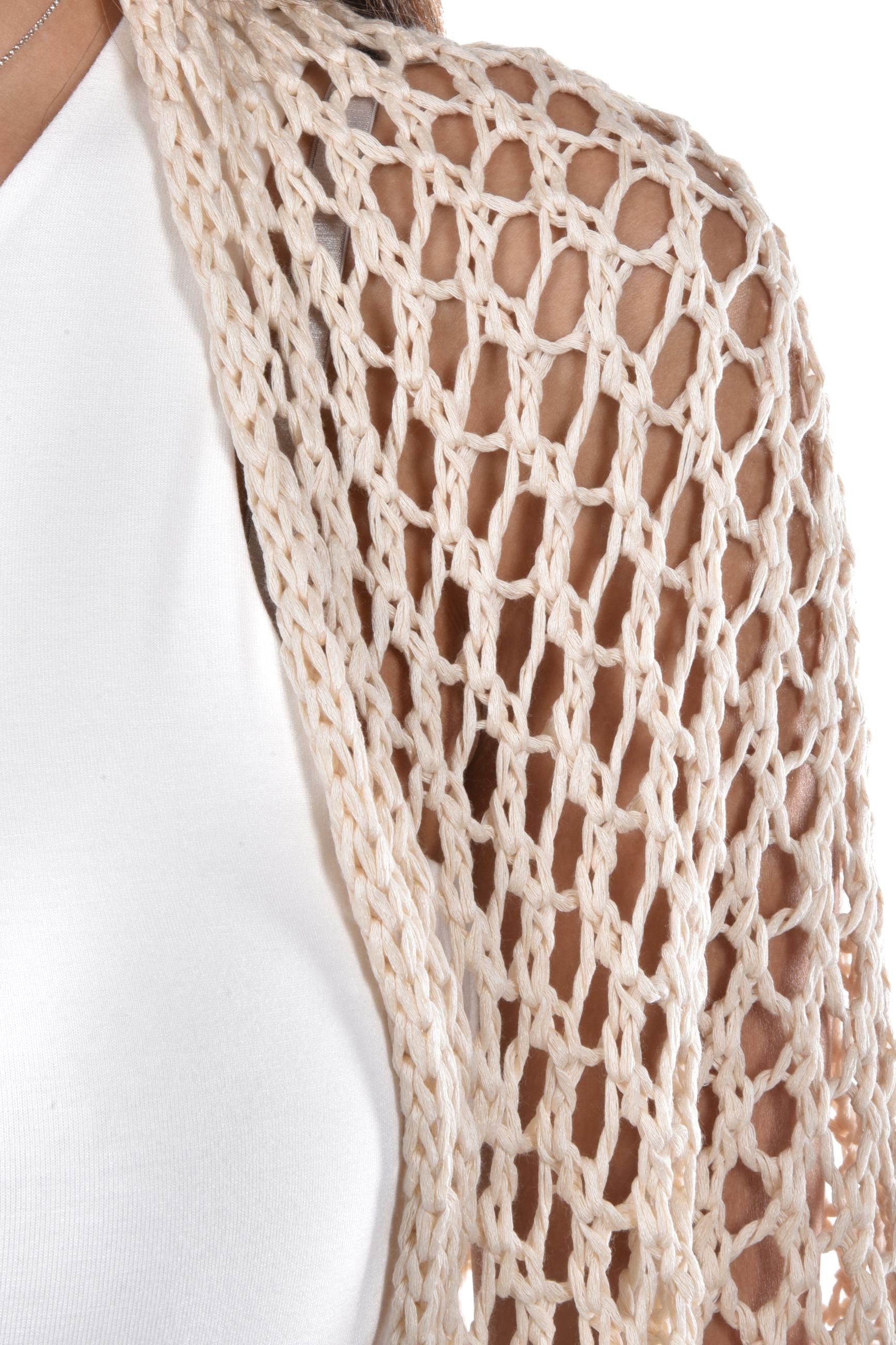 Crista Cardigan fringes