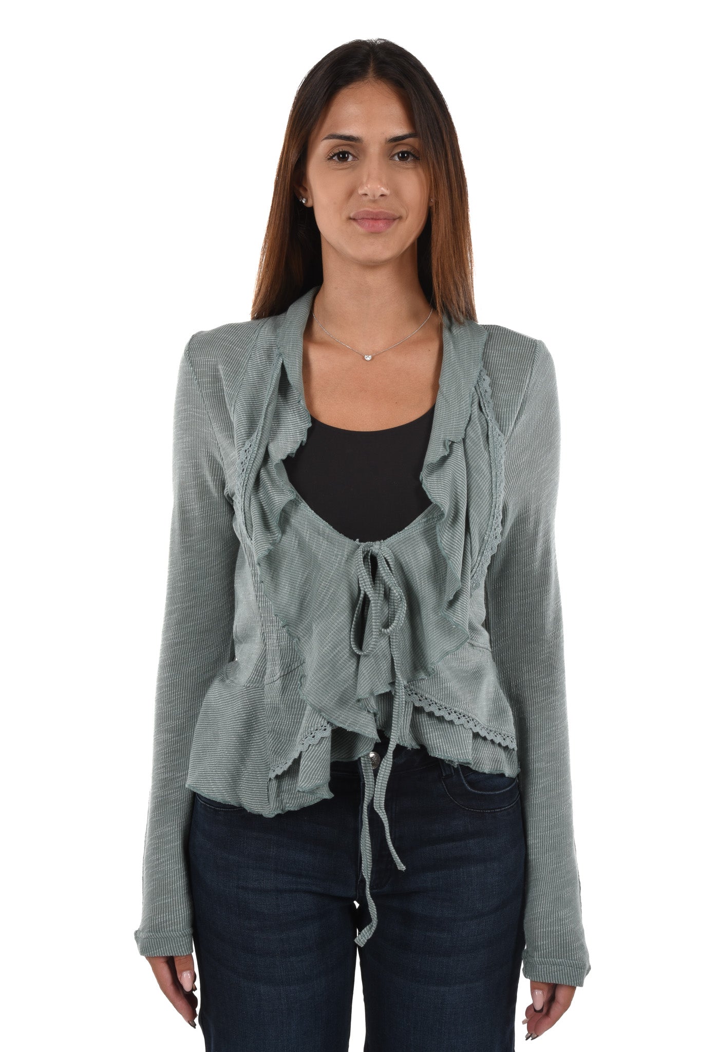 Tihana Cardigan volants