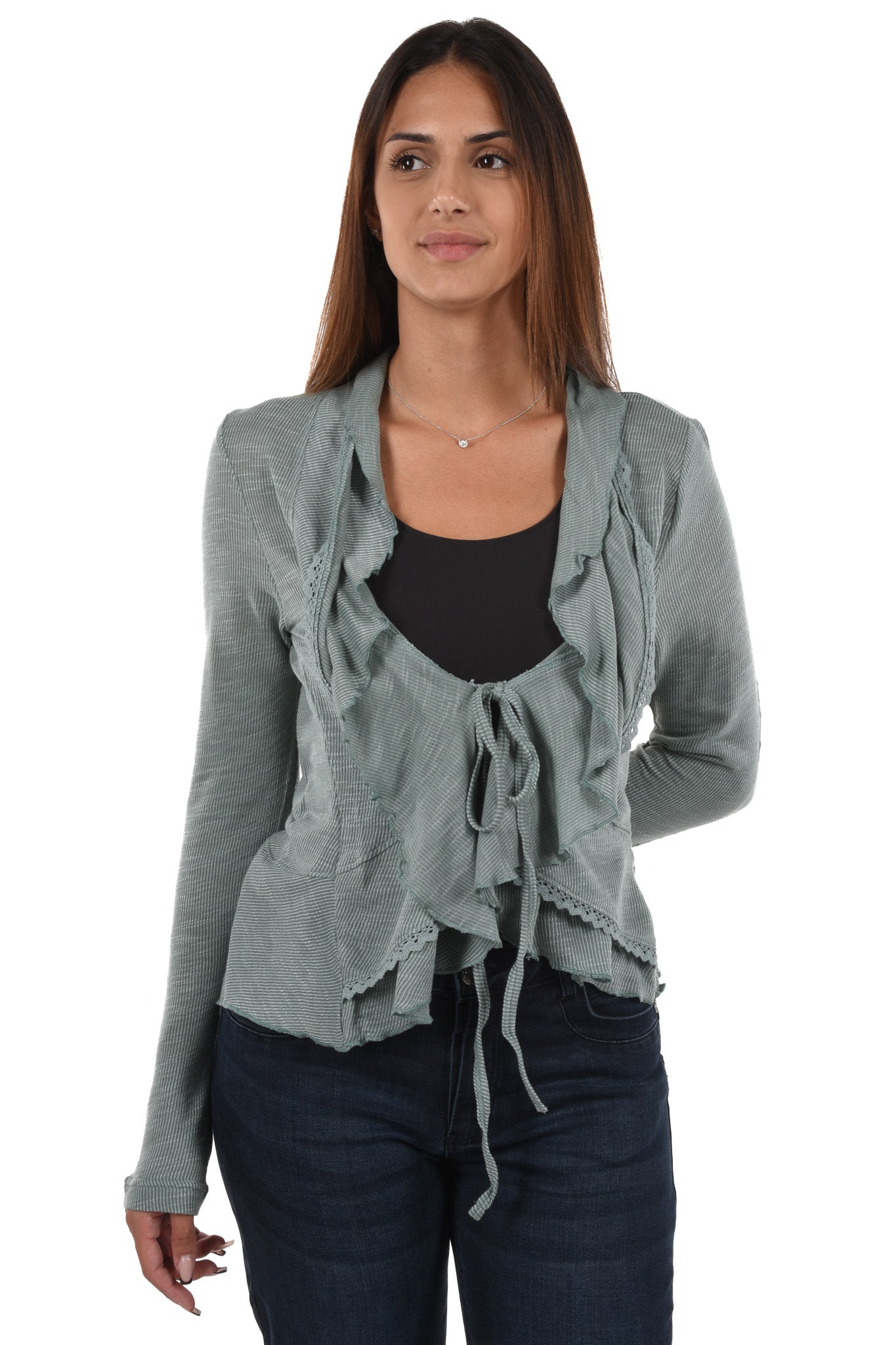 Tihana Cardigan volants