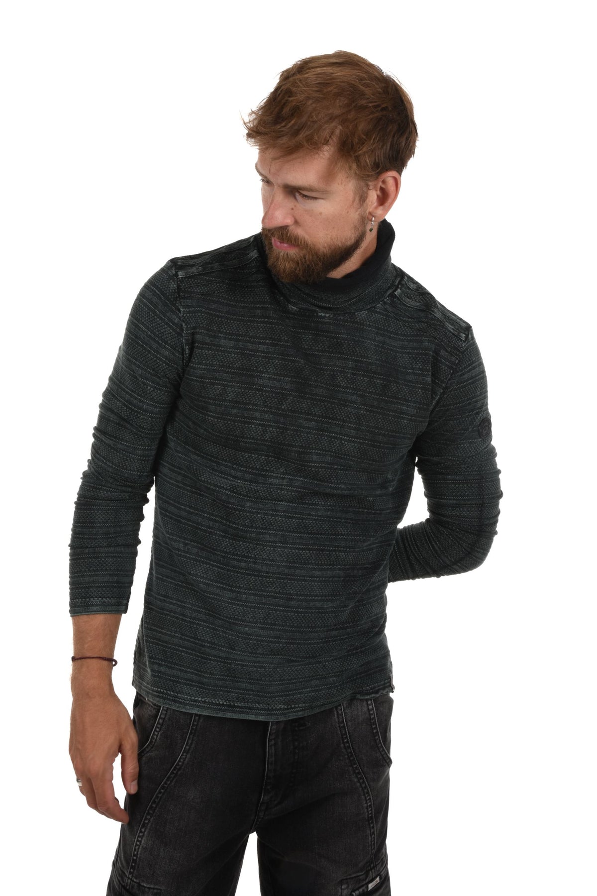 Nottingham Roller jacquard stripes
