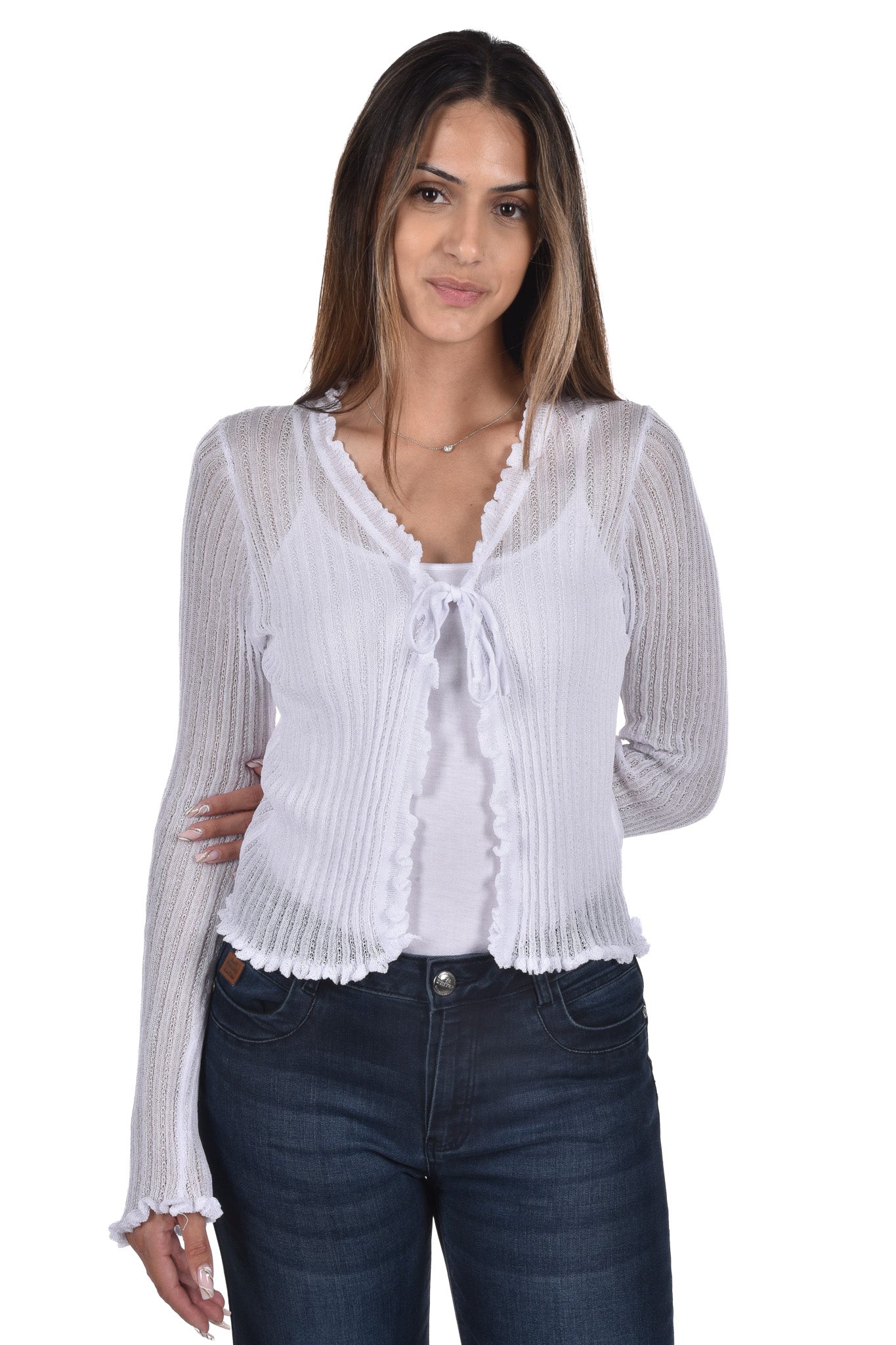 Coimbra Cardigan ajour