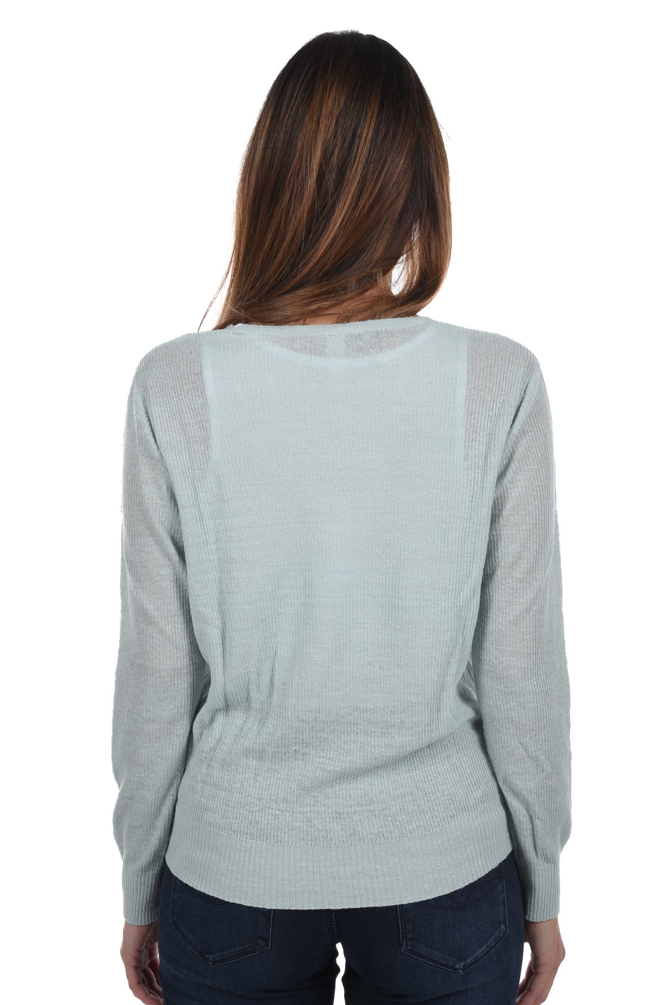 Can Pullover rib linen