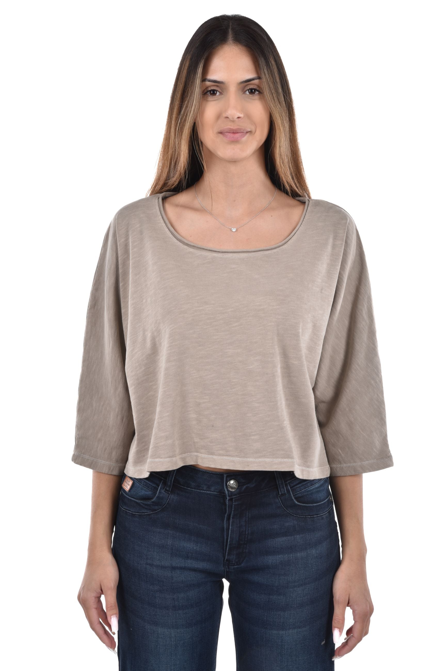 Netty Pullover boxy cropped