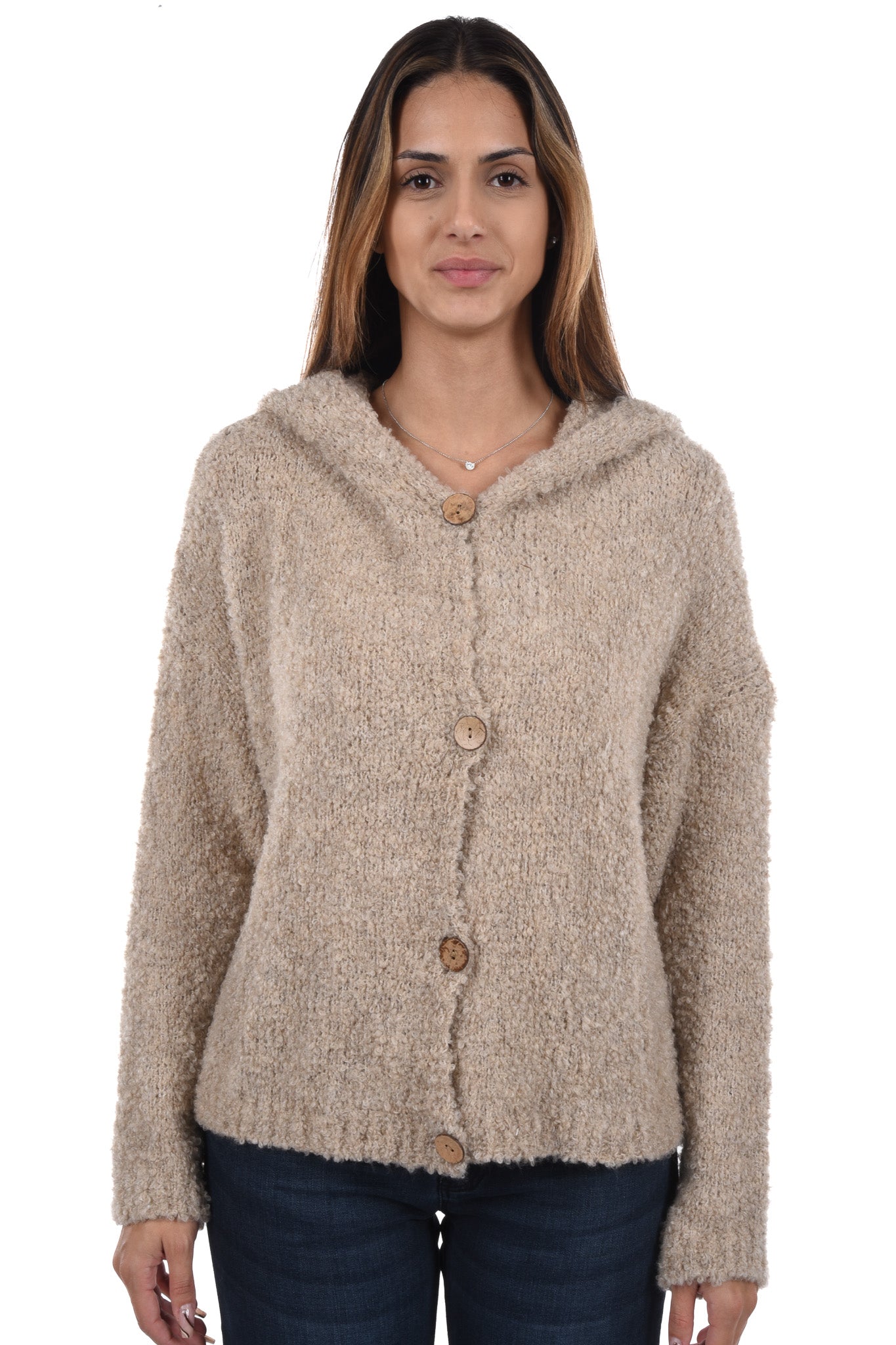 Claire Cardigan hood