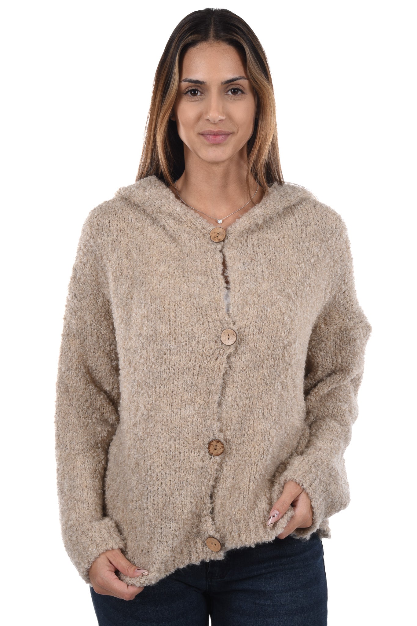 Claire Cardigan hood