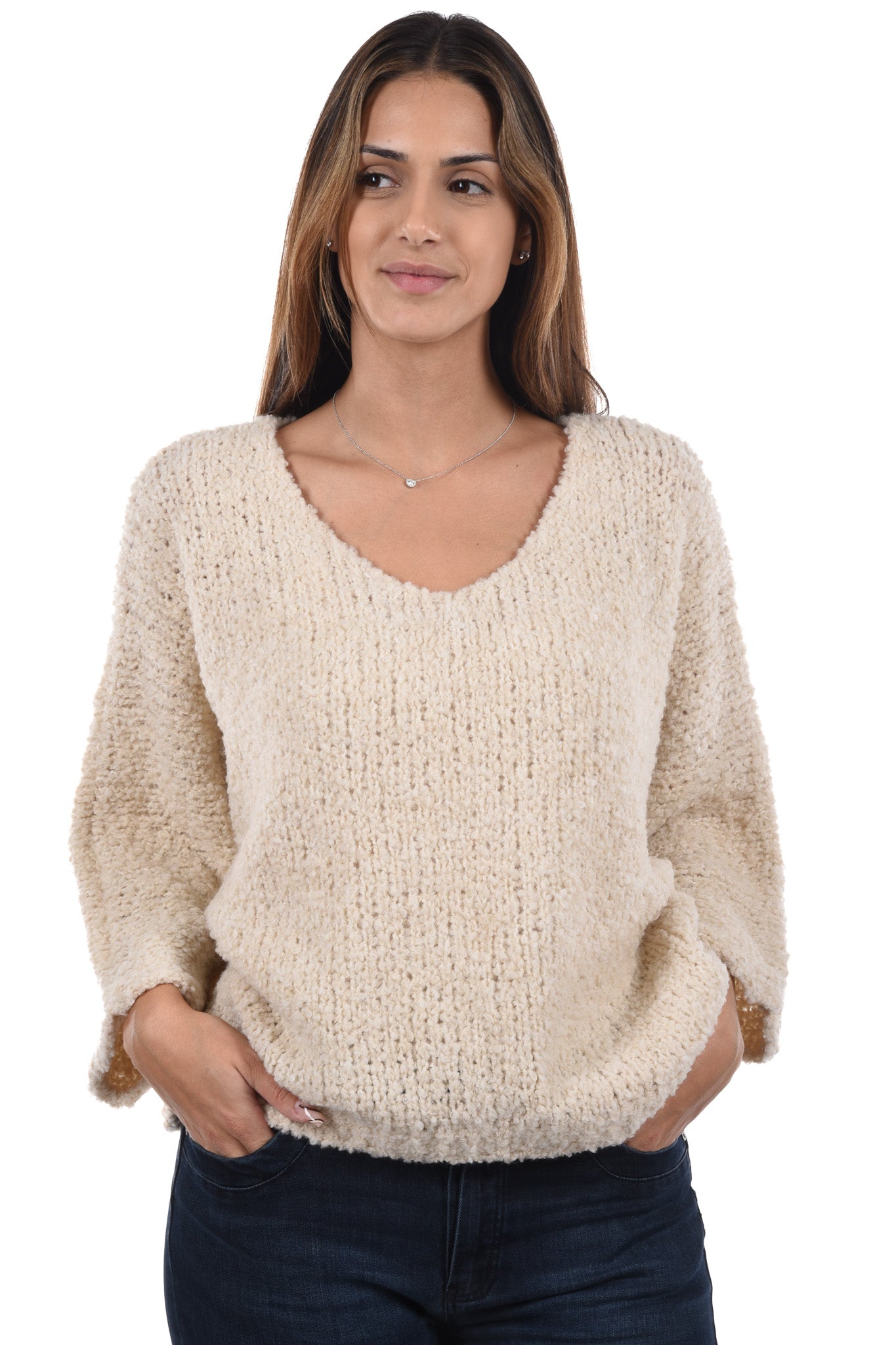 Yaka Pullover V-neck