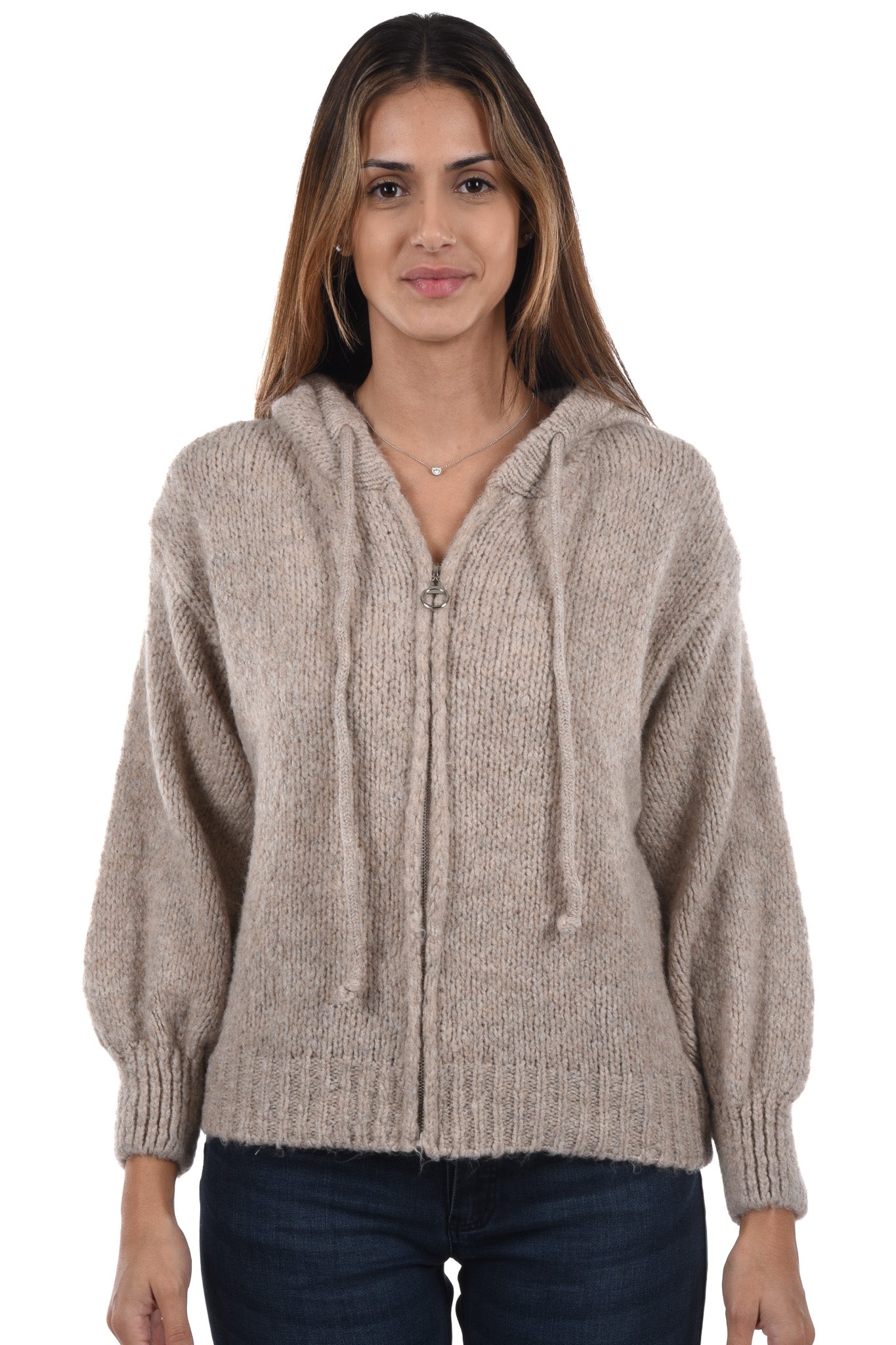Yaira Cardigan zip&hood