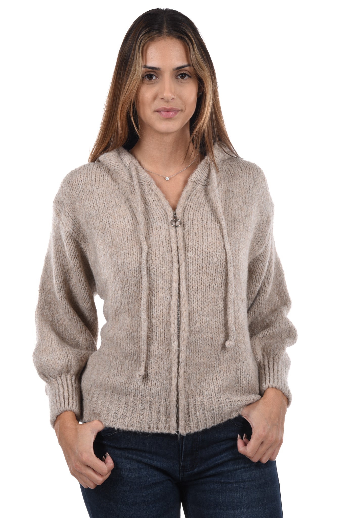 Yaira Cardigan zip&hood