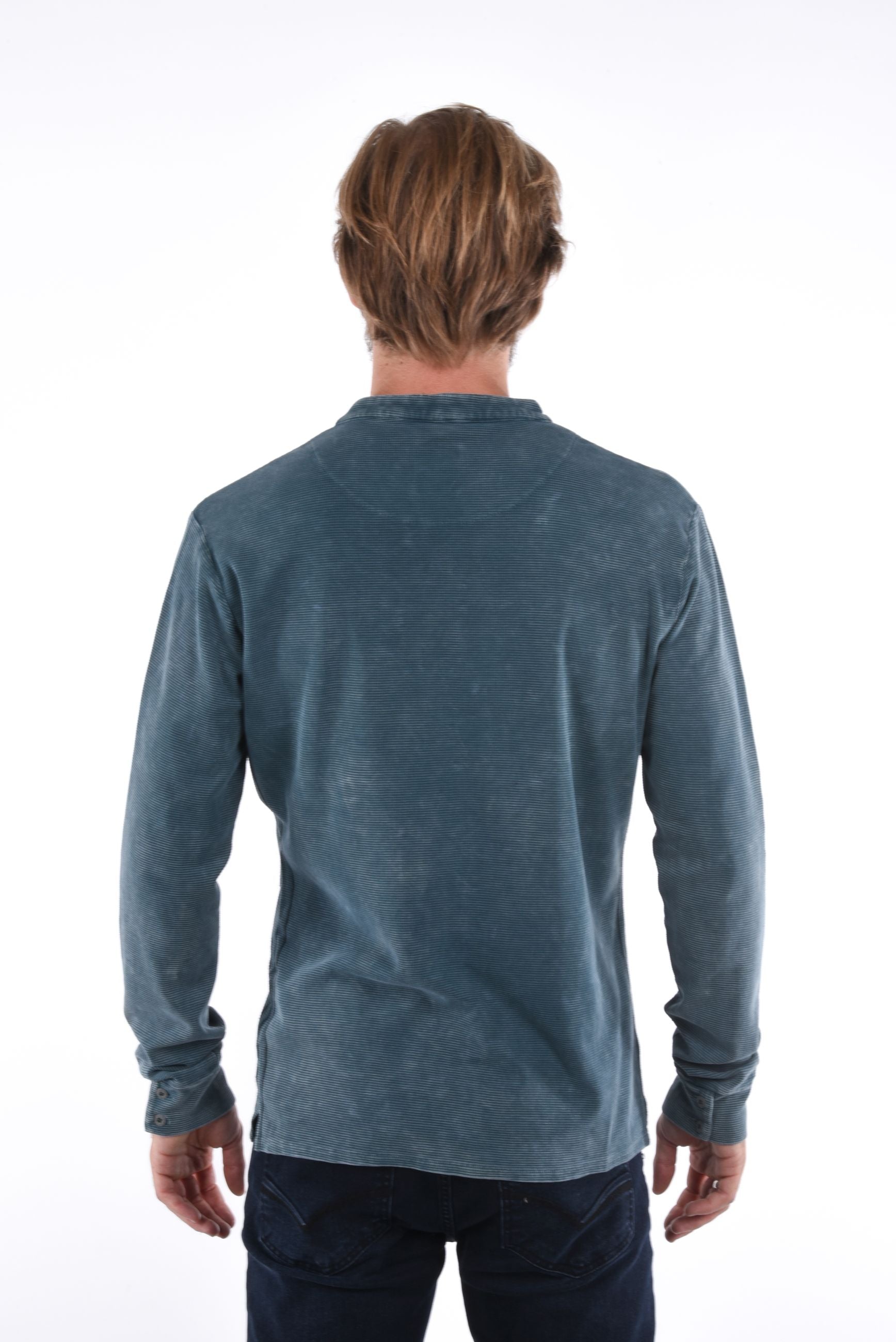 Niilo Shirt long sleeves enzyme wash
