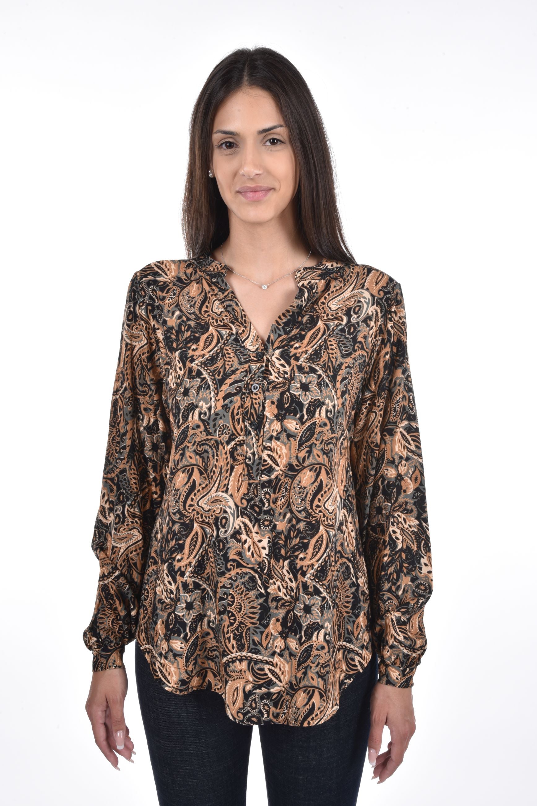 Ladina Blouse printed