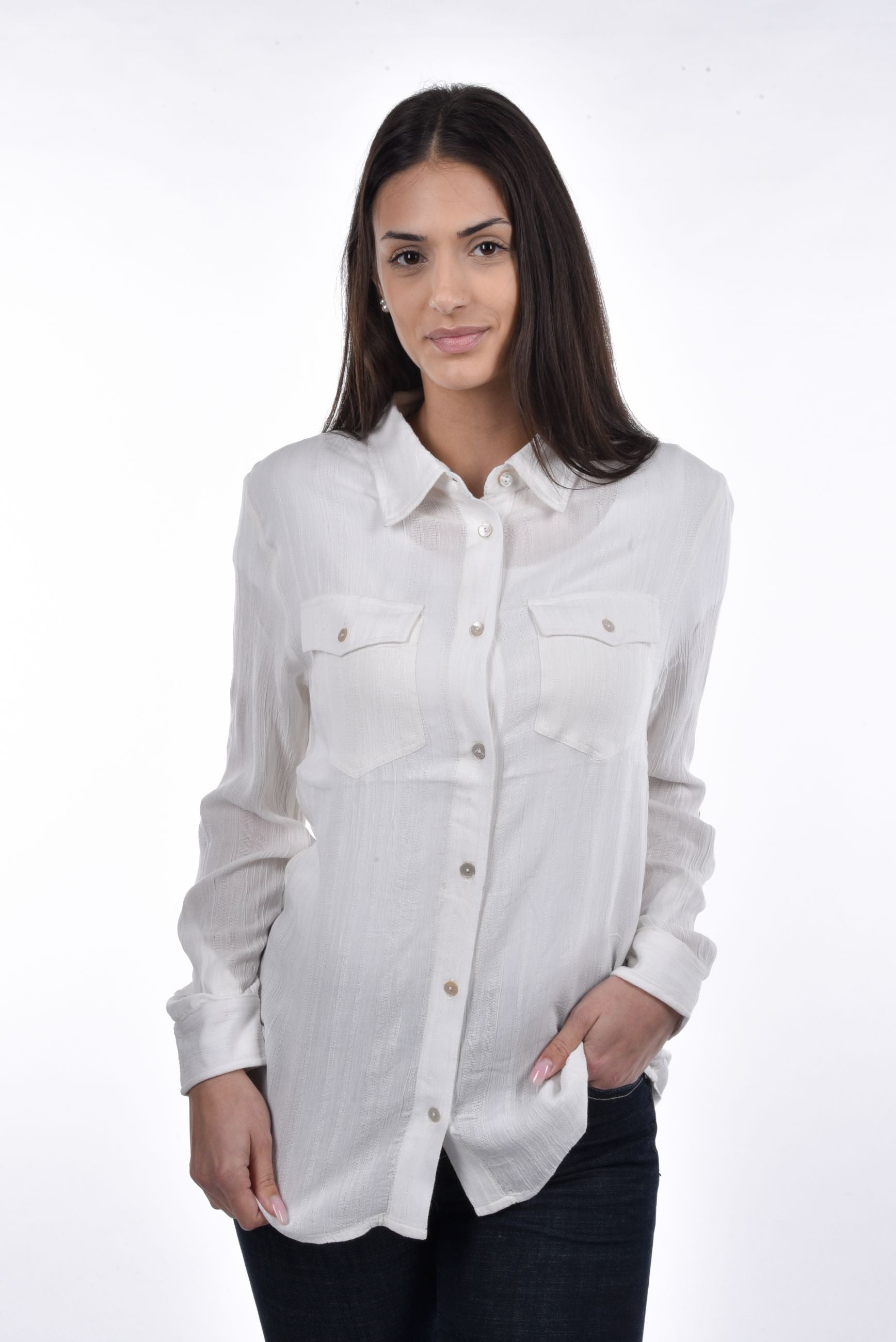 Falera Blouse jacquard stripes