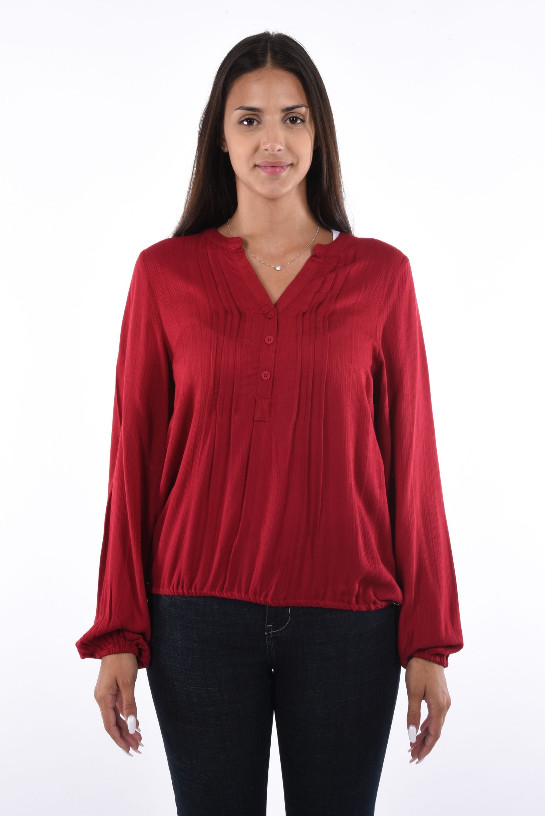 Suthi Blouse pleats plain
