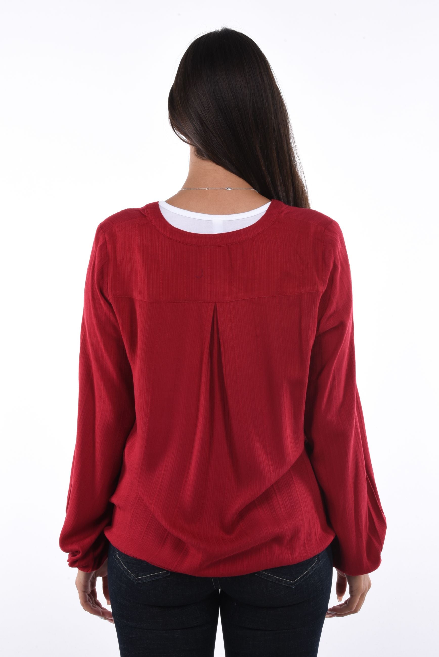 Suthi Blouse pleats plain