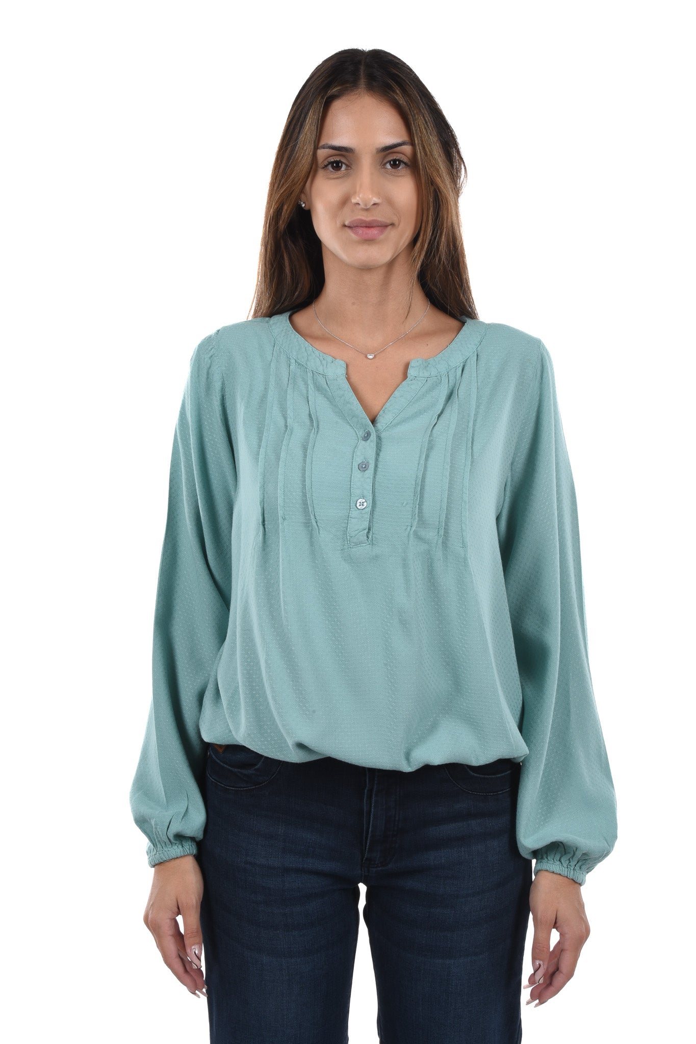 Suthi Blouse jacquard pattern