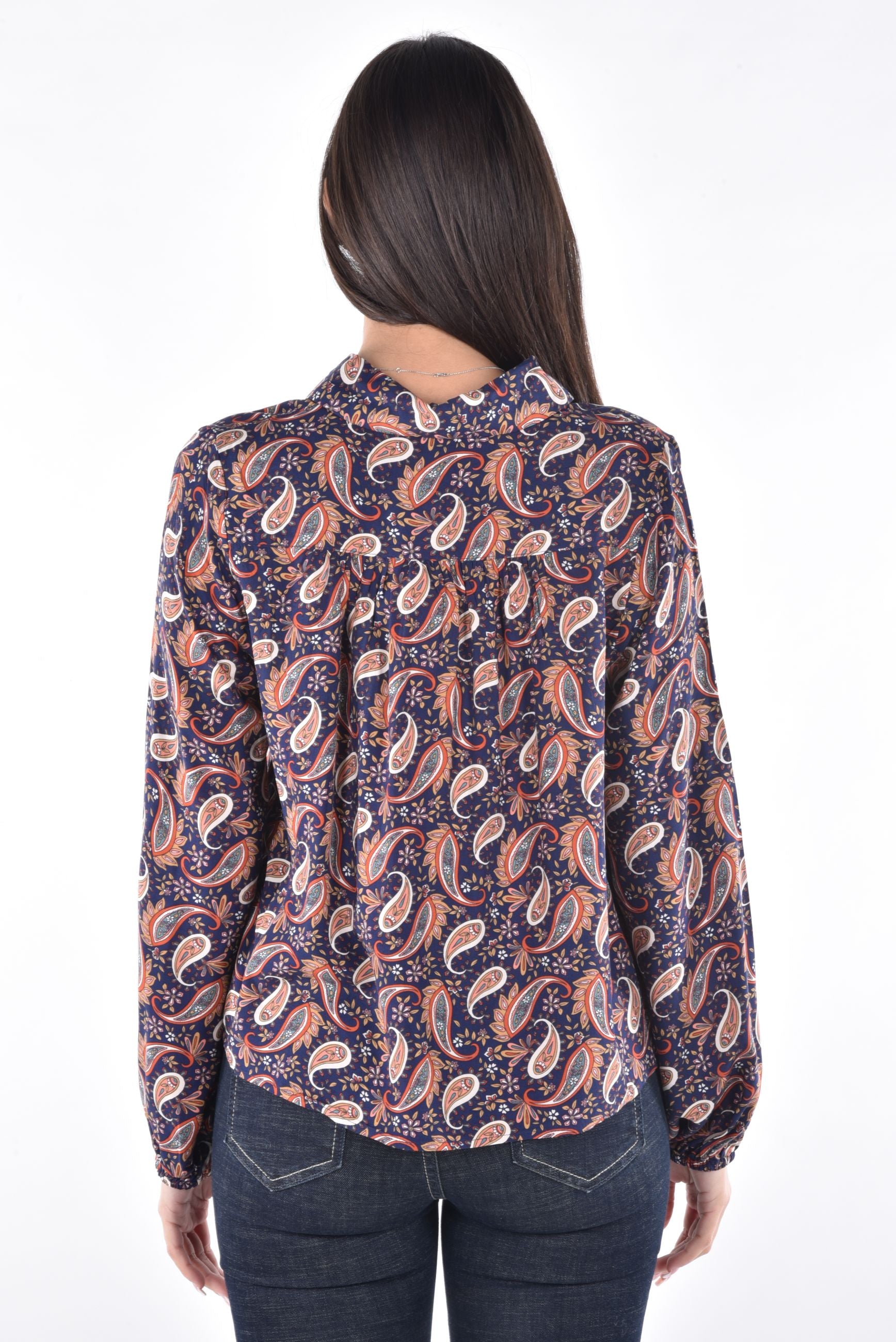 Taisa Blouse cropped printed